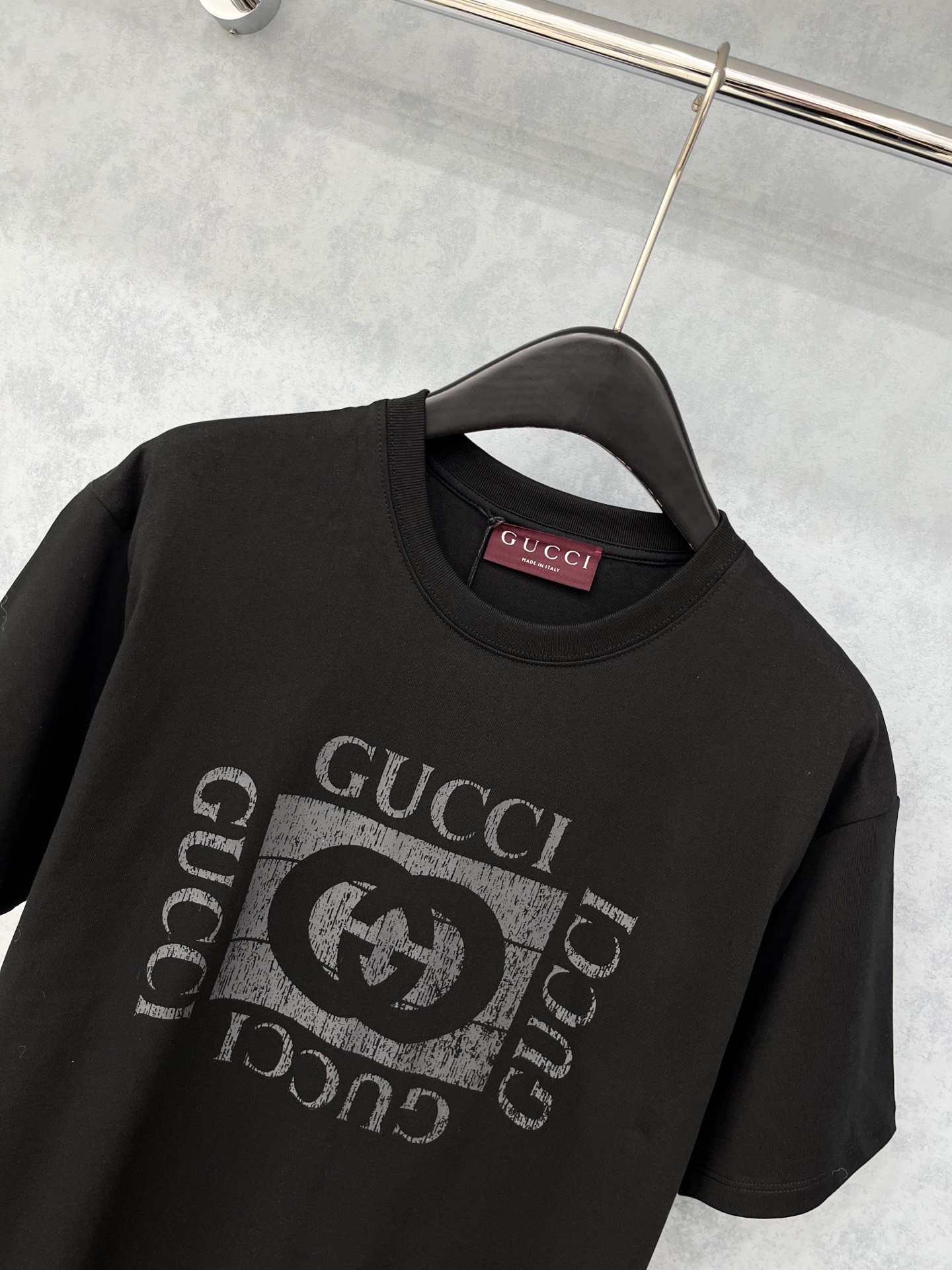 🛒𝐍𝐄𝐖 · 𝟐𝟎𝟐5/爆款现货原单品质 Guc*｜25新品印花短袖T恤宽松版型上身巨显瘦！定制最新工艺