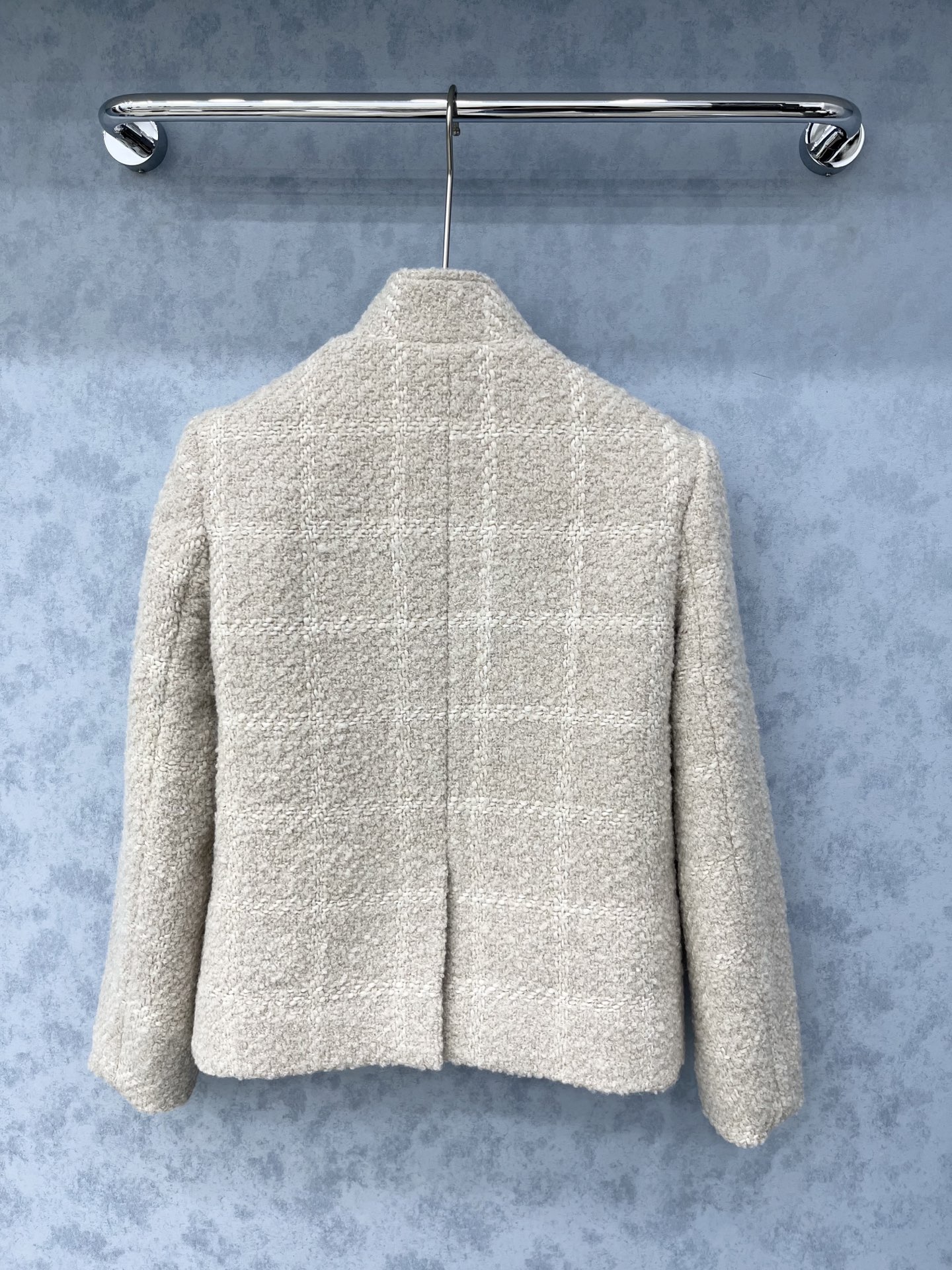 🛒𝐍𝐄𝐖 · 𝟐𝟎𝟐5/爆款现货原单品质 Lp*｜25秋冬新品粗花呢立领外套混色纱线设计 大工厂订制！羊