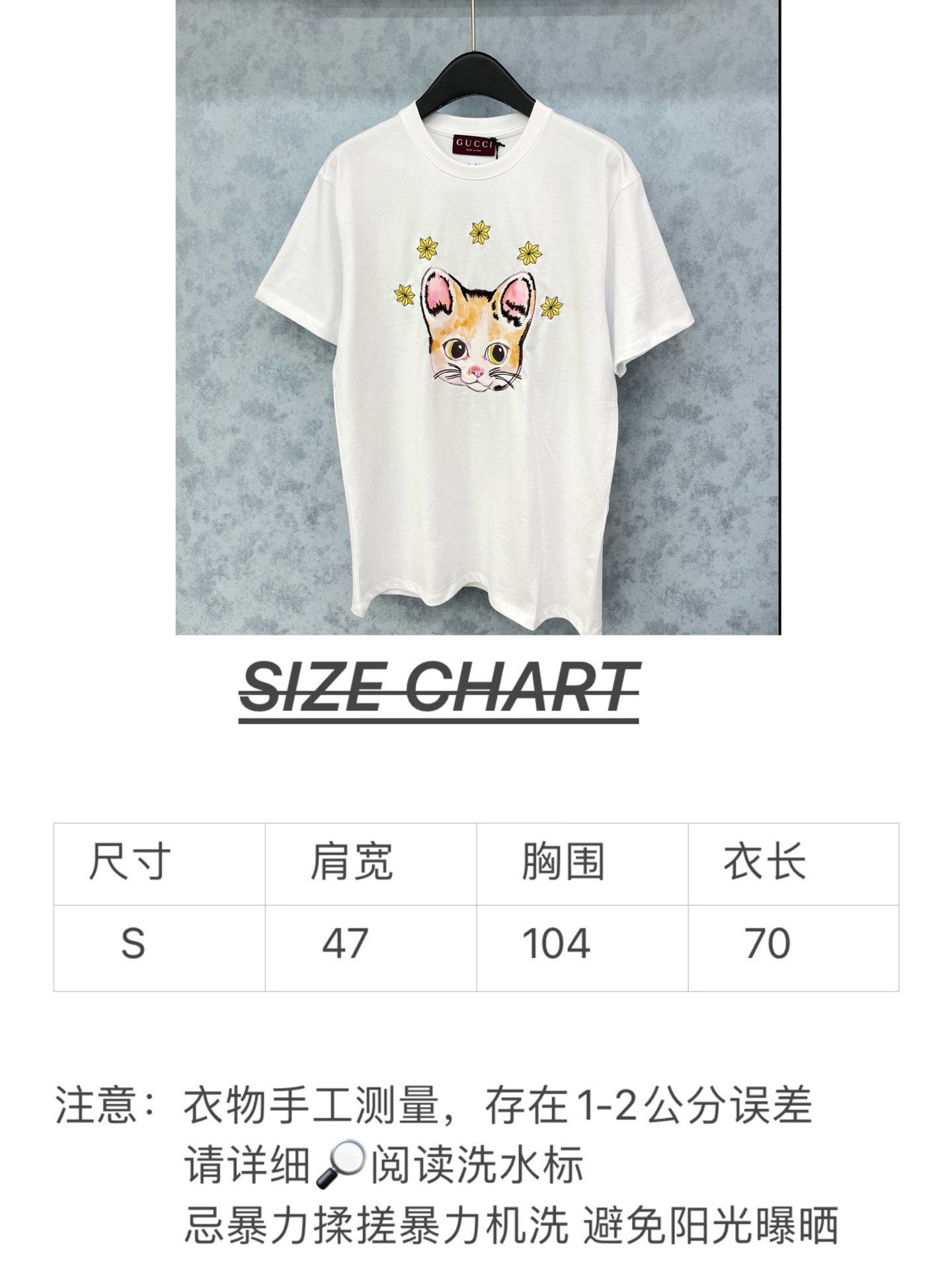 🛒𝐍𝐄𝐖 · 𝟐𝟎𝟐5/爆款现货原单品质 Guc*｜25新品印花刺绣短袖T恤宽松版型上身巨显瘦！定制最新