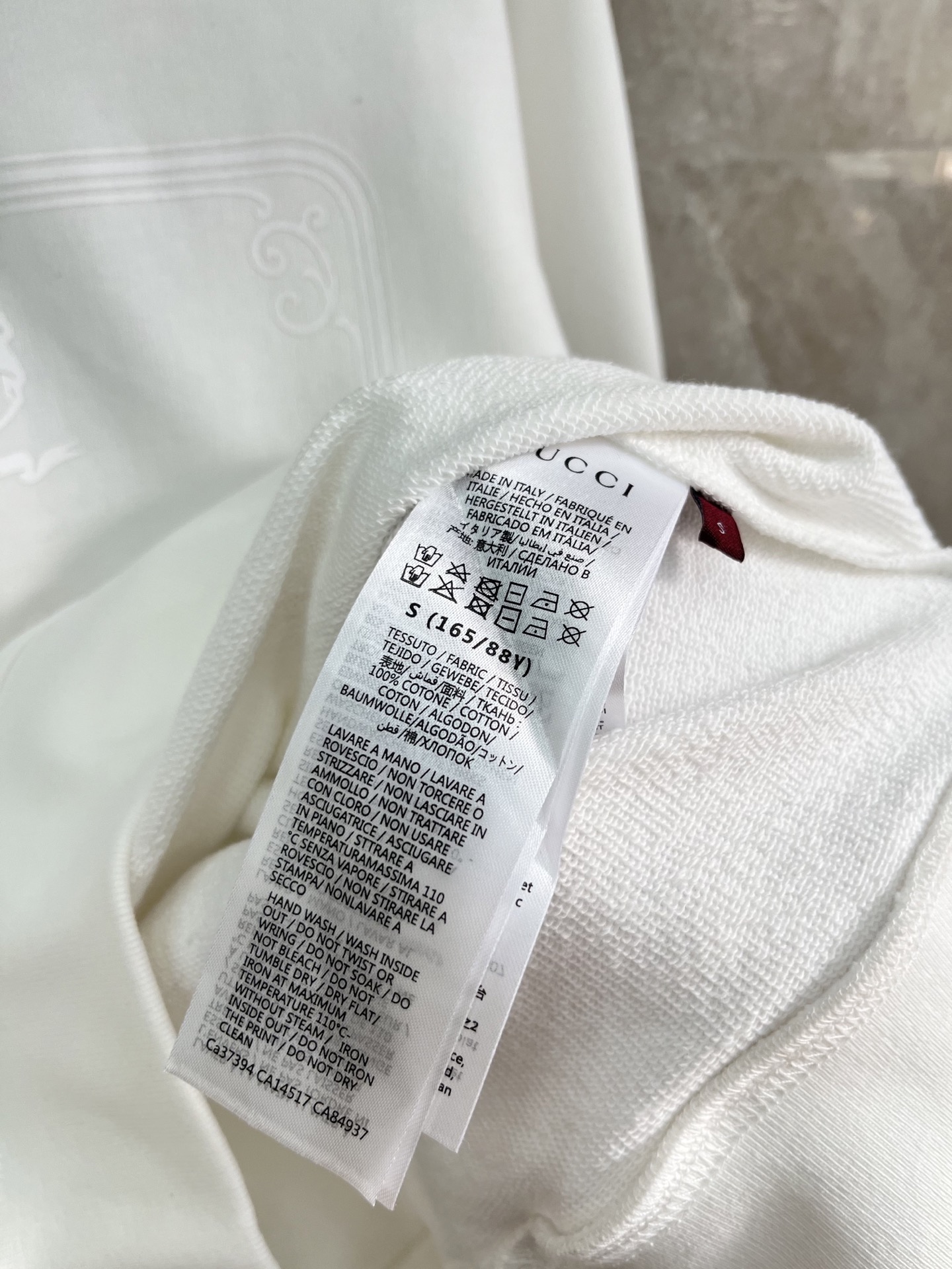 🛒𝐍𝐄𝐖 · 𝟐𝟎𝟐6/爆款现货原单品质 Gucc*｜26早春经典圆领卫衣干净利落的裁剪，落肩宽松慵懒版