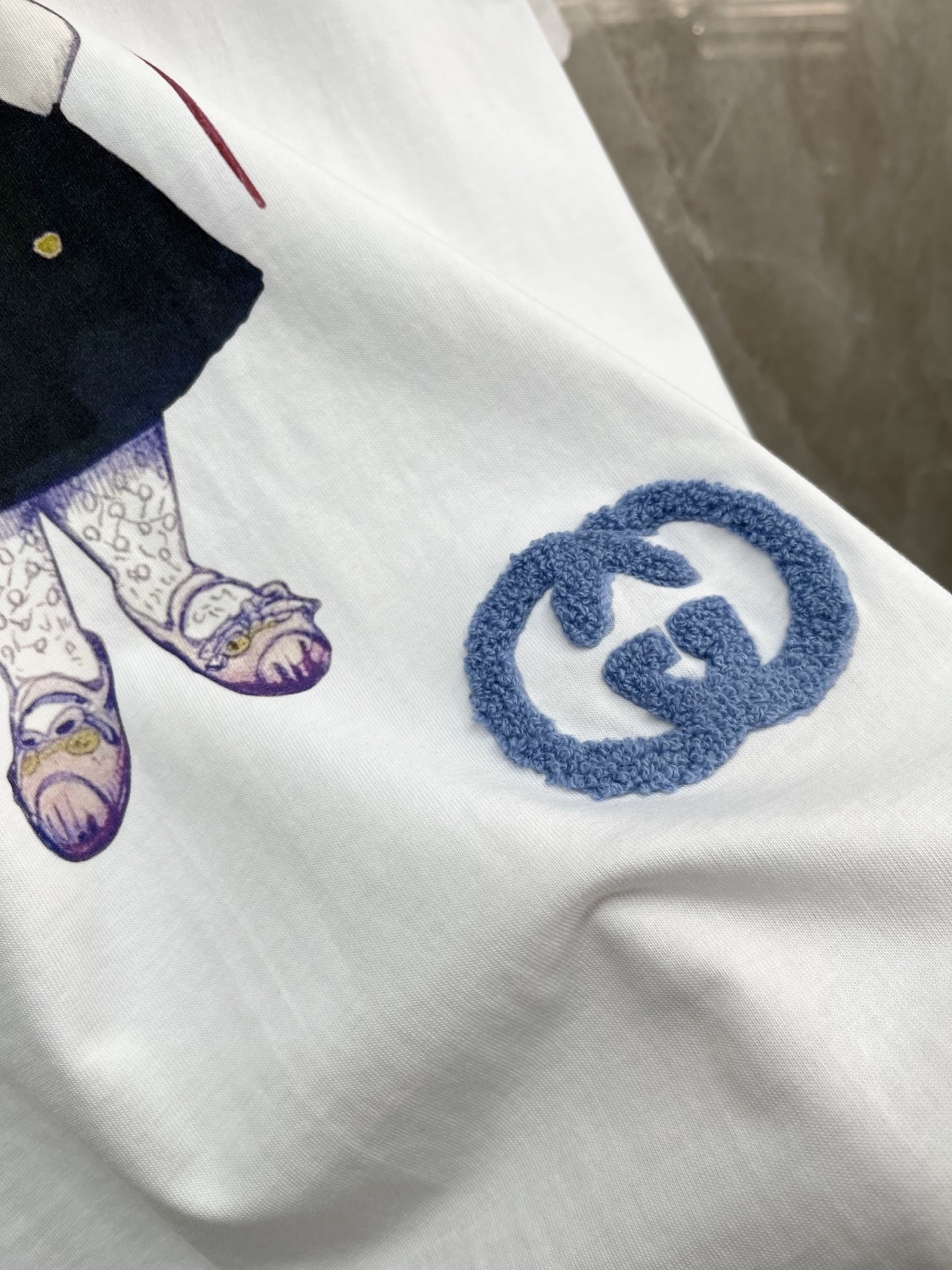 🛒𝐍𝐄𝐖 · 𝟐𝟎𝟐5/爆款现货原单品质 Guc*｜25新品印花刺绣短袖T恤宽松版型上身巨显瘦！定制最新