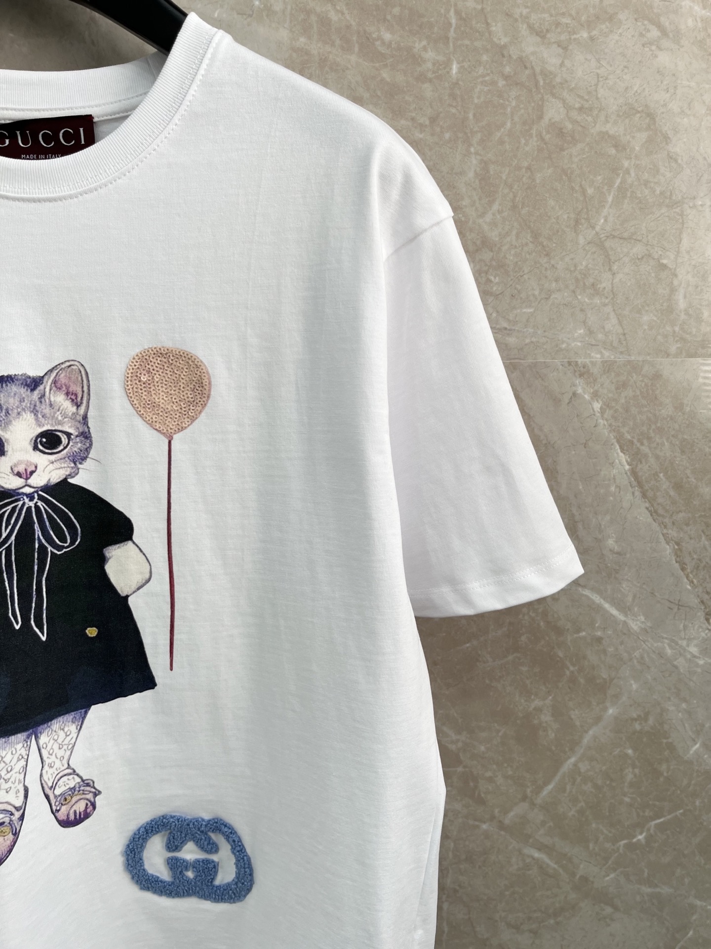 🛒𝐍𝐄𝐖 · 𝟐𝟎𝟐5/爆款现货原单品质 Guc*｜25新品印花刺绣短袖T恤宽松版型上身巨显瘦！定制最新