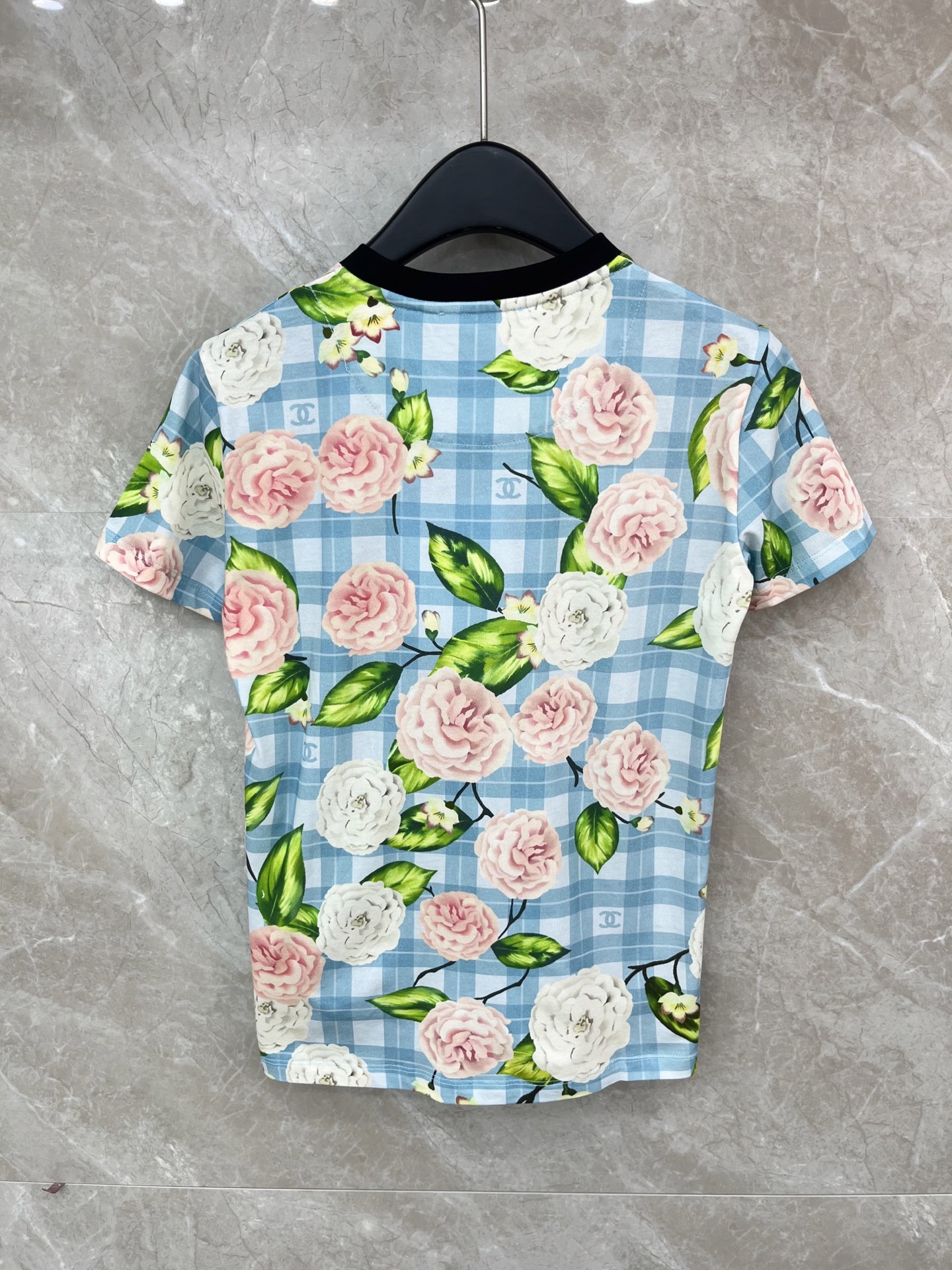 🛒𝐍𝐄𝐖 · 𝟐𝟎𝟐6/爆款现货原单品质 Chane*｜精致工艺印花短袖T恤高订面料 亲肤透气舒适标志性