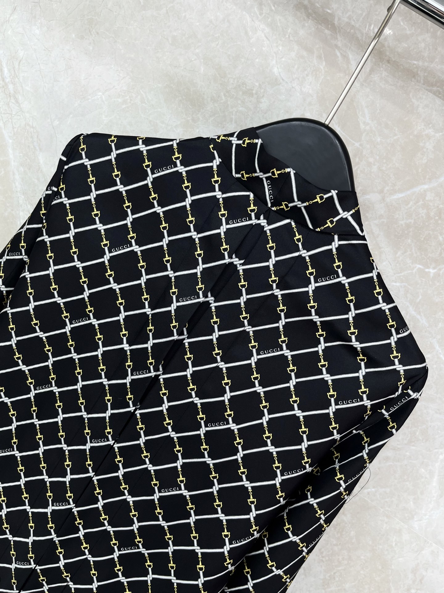 🛒𝐍𝐄𝐖 · 𝟐𝟎𝟐6/爆款现货【原版定制】Gucc*｜2026新品蝴蝶结真丝衬衫连衣裙1:1定制YB印