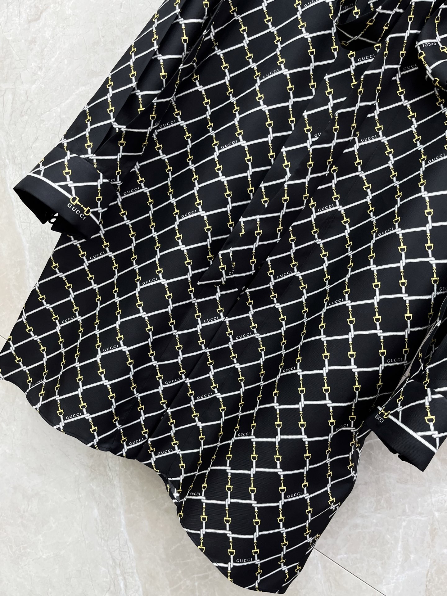 🛒𝐍𝐄𝐖 · 𝟐𝟎𝟐6/爆款现货【原版定制】Gucc*｜2026新品蝴蝶结真丝衬衫连衣裙1:1定制YB印