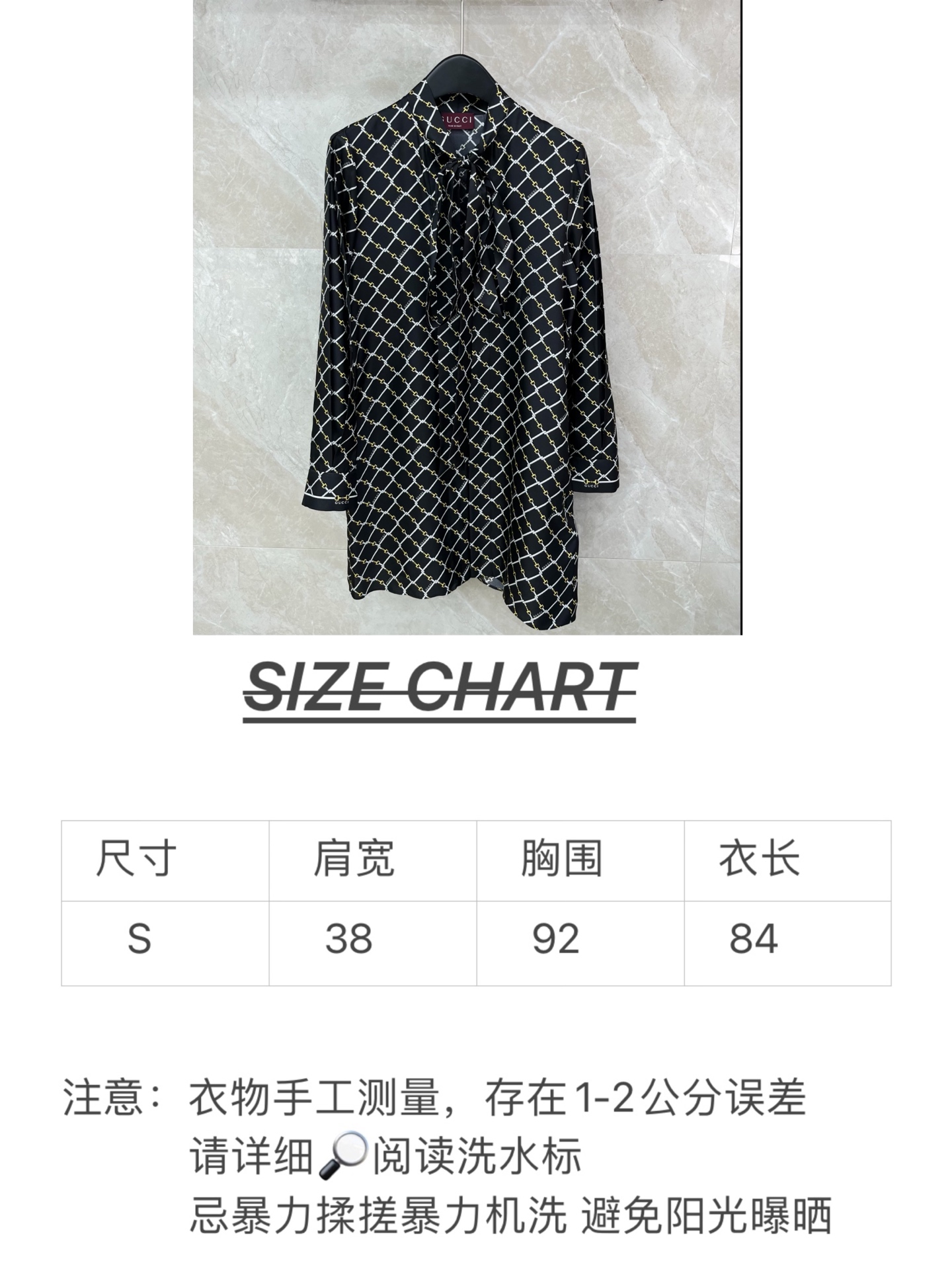 🛒𝐍𝐄𝐖 · 𝟐𝟎𝟐6/爆款现货【原版定制】Gucc*｜2026新品蝴蝶结真丝衬衫连衣裙1:1定制YB印