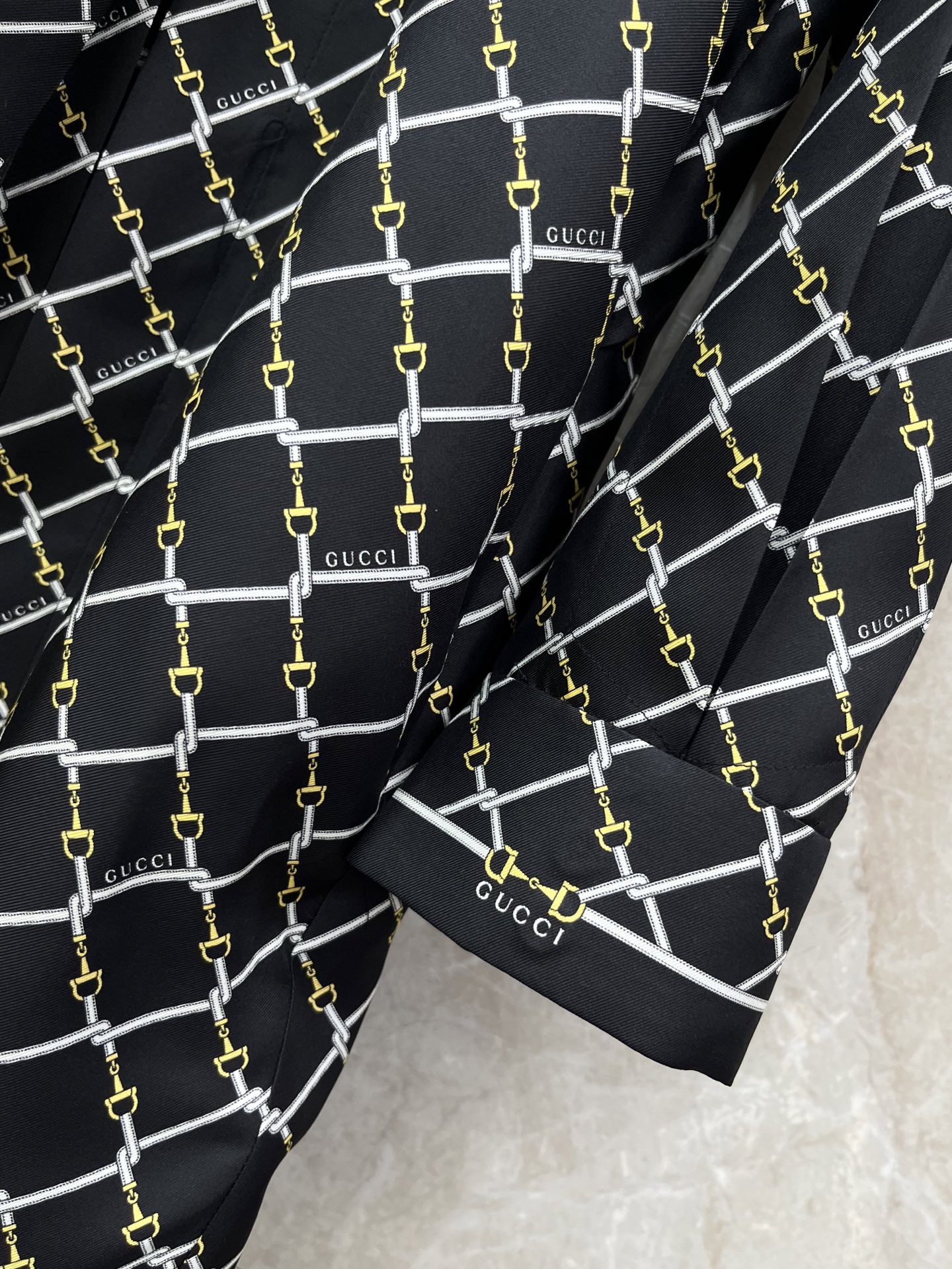 🛒𝐍𝐄𝐖 · 𝟐𝟎𝟐6/爆款现货【原版定制】Gucc*｜2026新品蝴蝶结真丝衬衫连衣裙1:1定制YB印