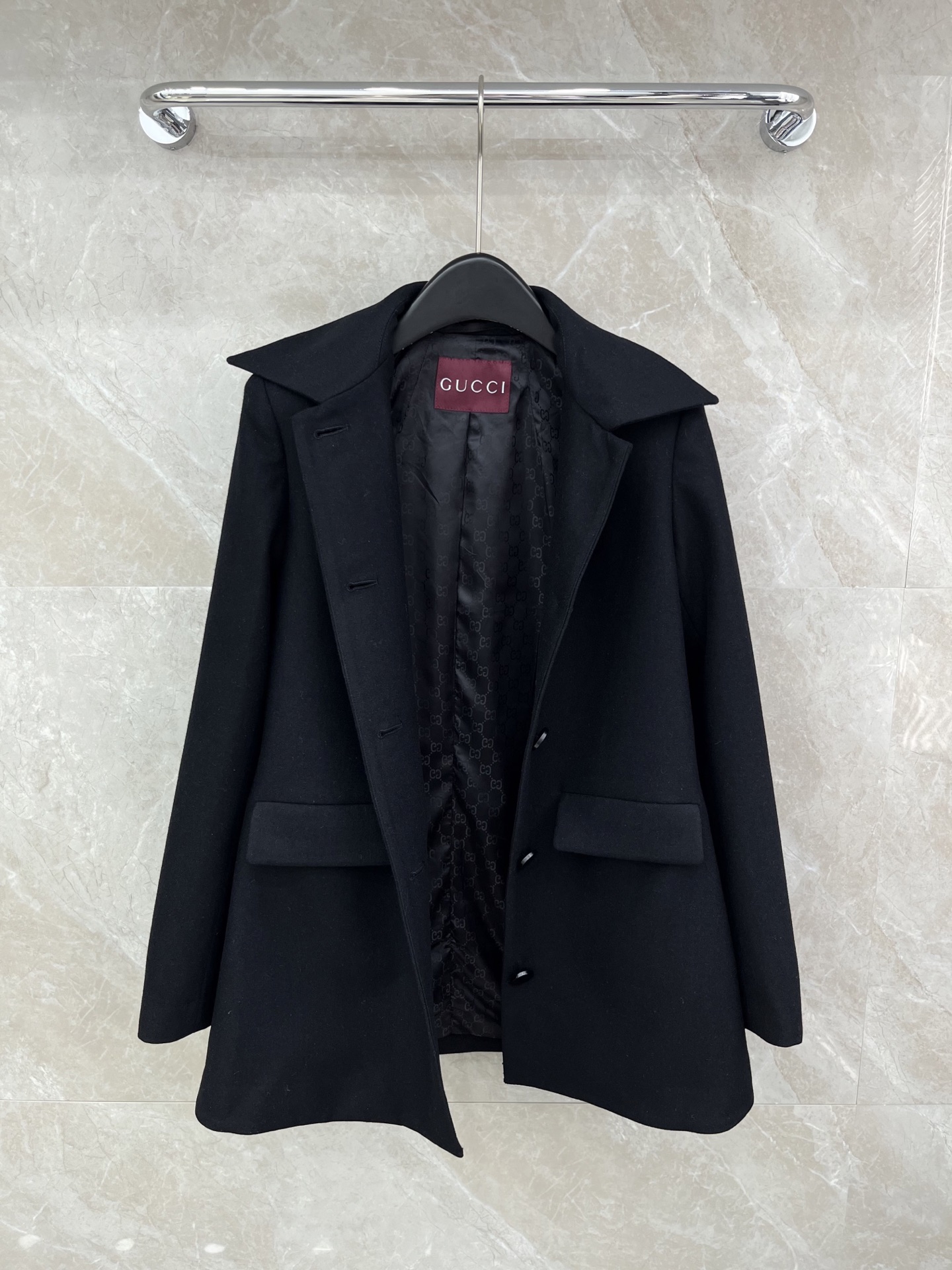 🛒𝐍𝐄𝐖 · 𝟐𝟎𝟐6/爆款现货原单品质 Gucc*｜2026早春新品长款羊毛🦙大衣外套 超级重磅！大衣