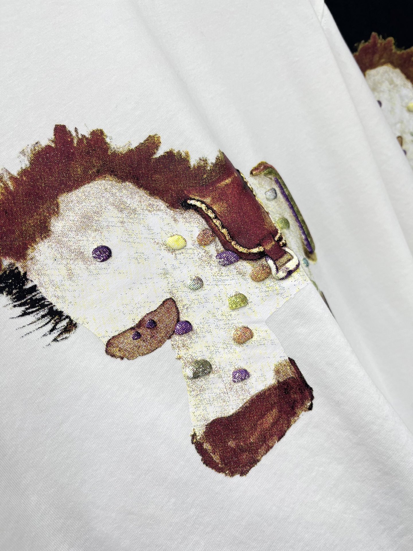 🛒𝐍𝐄𝐖 · 𝟐𝟎𝟐6/爆款现货原单品质 设计师*｜26新品气泡立体印花短袖T恤精致宽松版型上身巨显瘦！