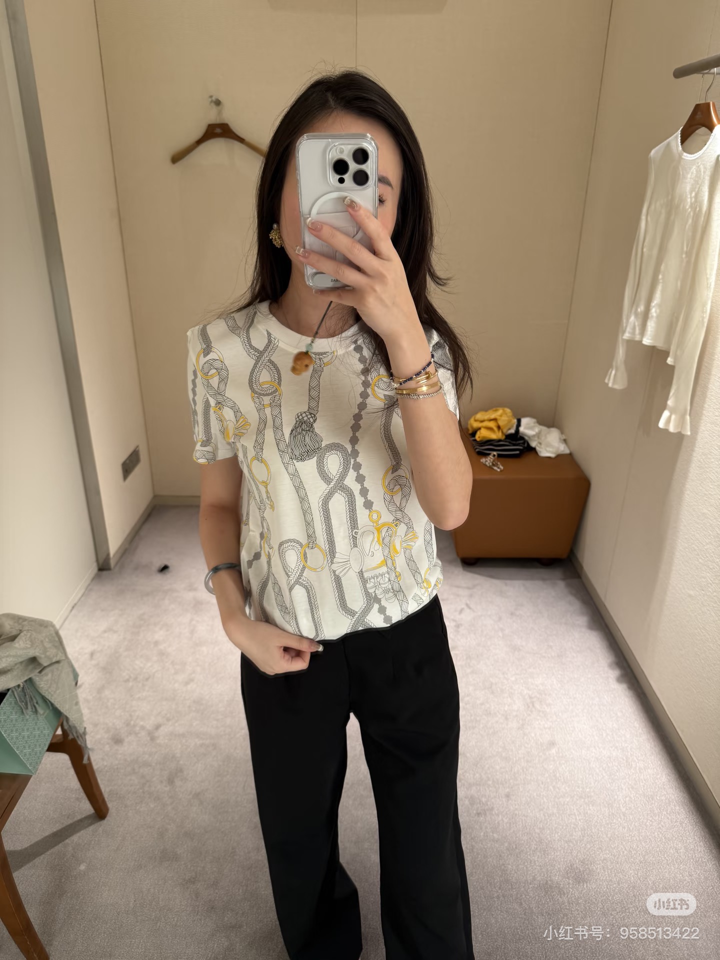 에르메스 여성 반팔 137030 Hermes T Shirt 썸네일 이미지