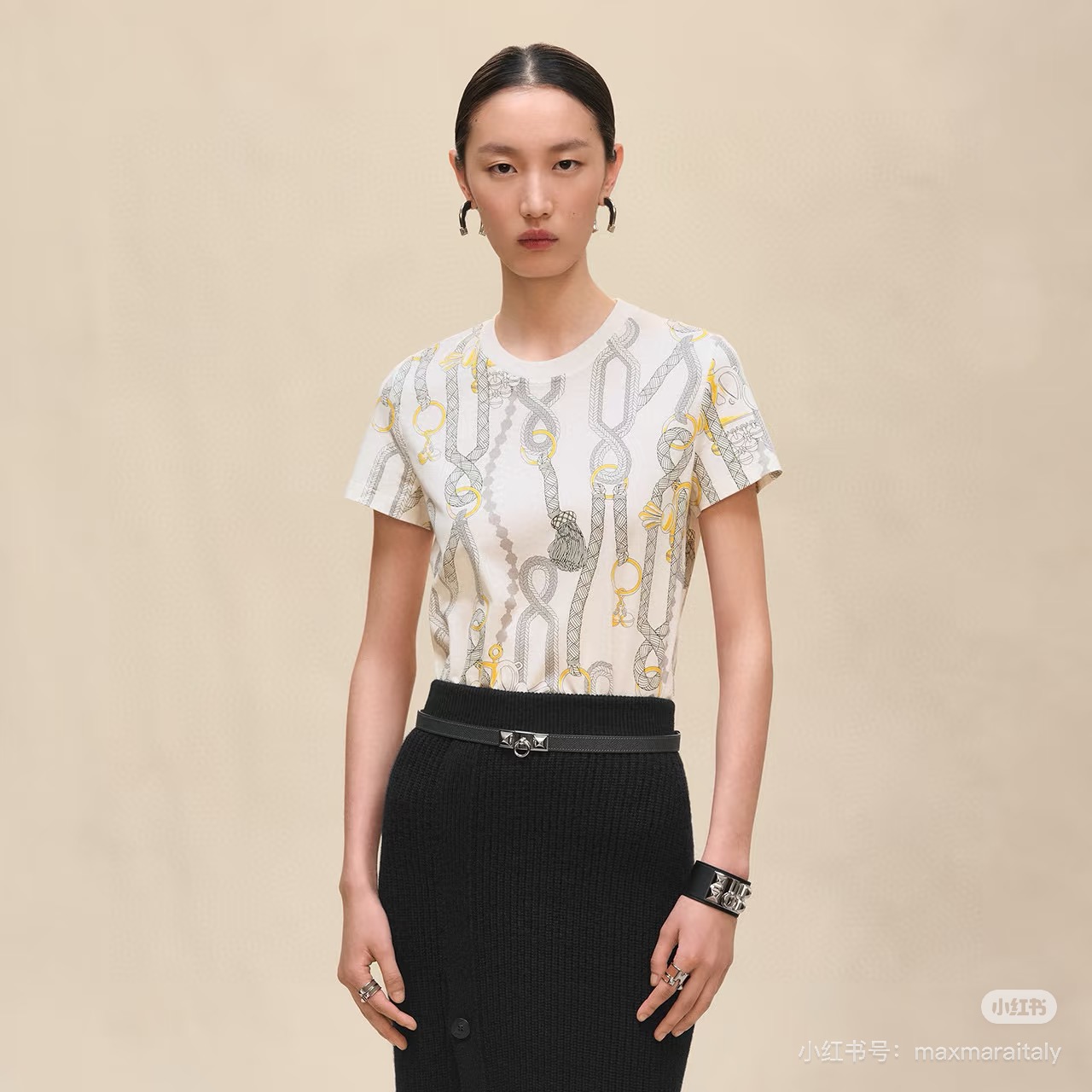 에르메스 여성 반팔 137030 Hermes T Shirt 썸네일 이미지