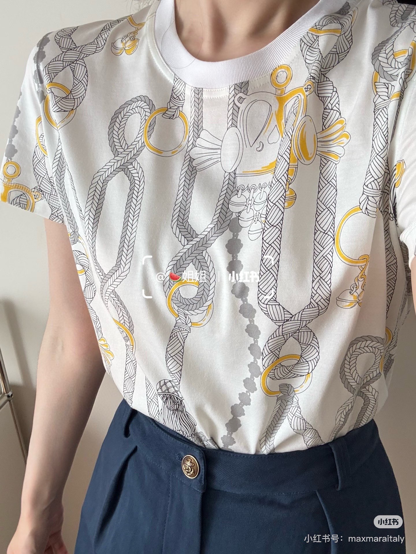 에르메스 여성 반팔 137030 Hermes T Shirt 썸네일 이미지