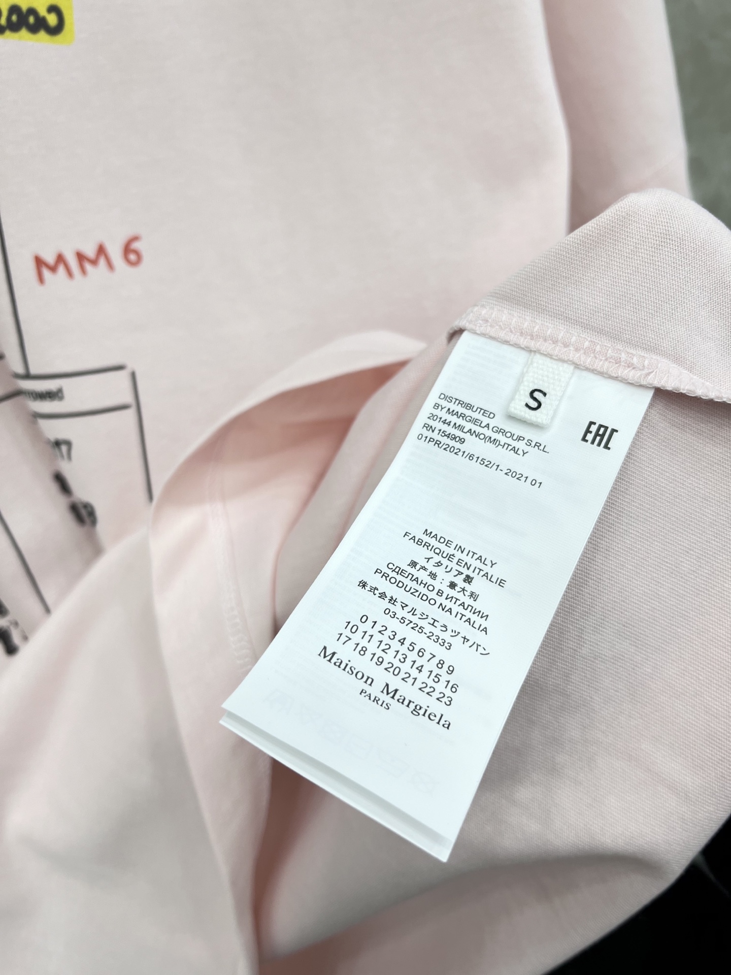 🛒𝐍𝐄𝐖 · 𝟐𝟎𝟐6/爆款现货原单品质 MM6*｜26新品印花短袖T恤精致宽松版型上身巨显瘦！定制最新