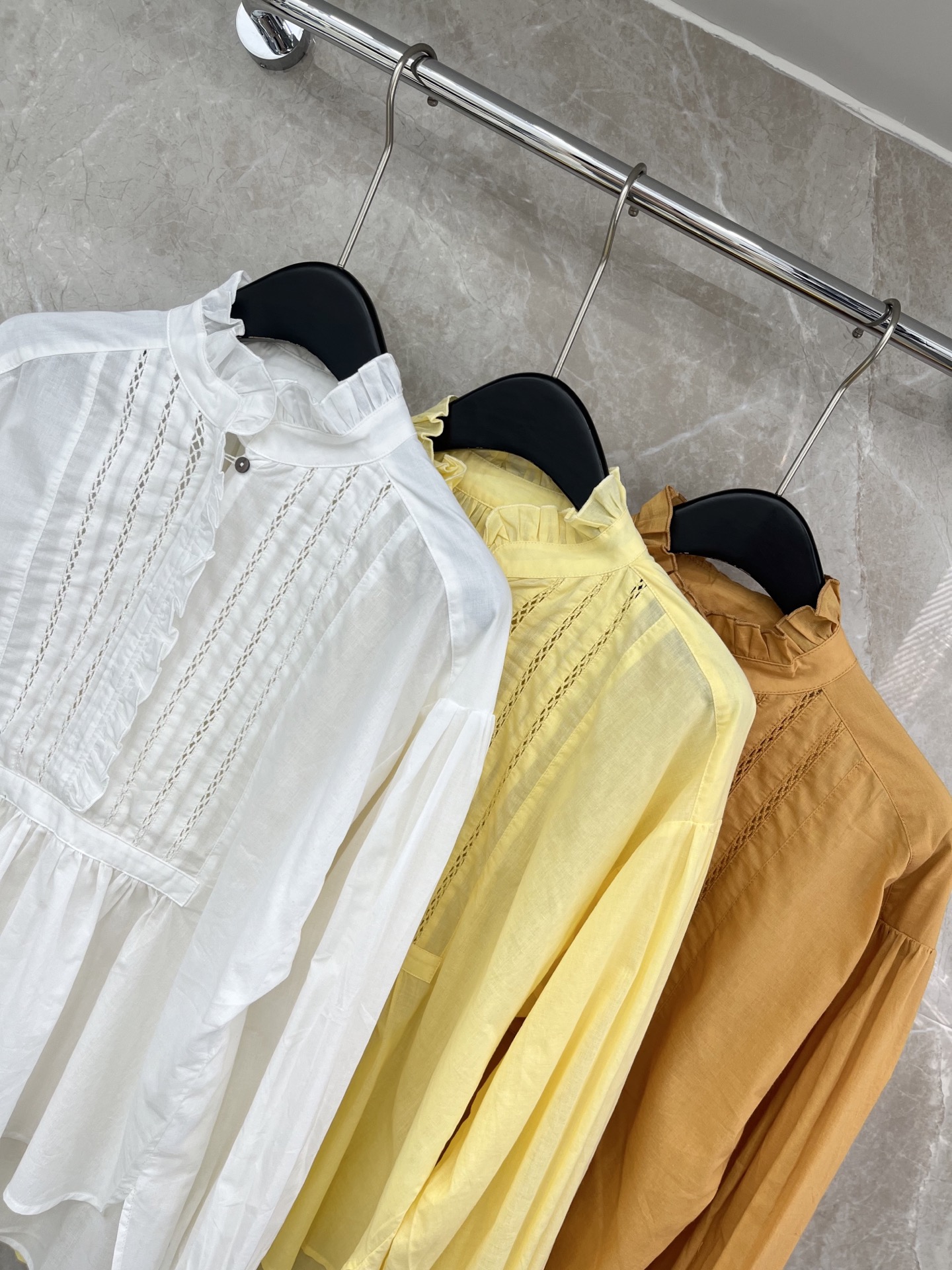 🛒𝐍𝐄𝐖 · 𝟐𝟎𝟐6/爆款现货原单品质 小众*｜2026新品法式刺绣花边衬衫精致版型，高级肌理细腻 极