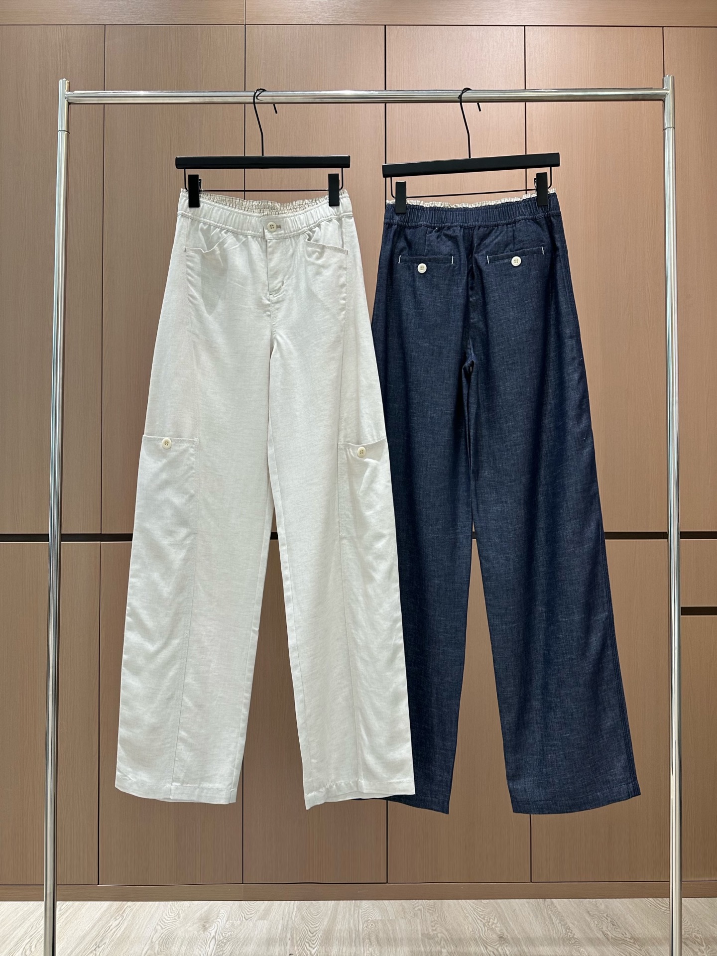 🛒𝐍𝐄𝐖 · 𝟐𝟎𝟐6/爆款现货设计师 原创｜26早春新品天丝亚麻套装！高端定制拉链外套，搭配松紧腰长裤