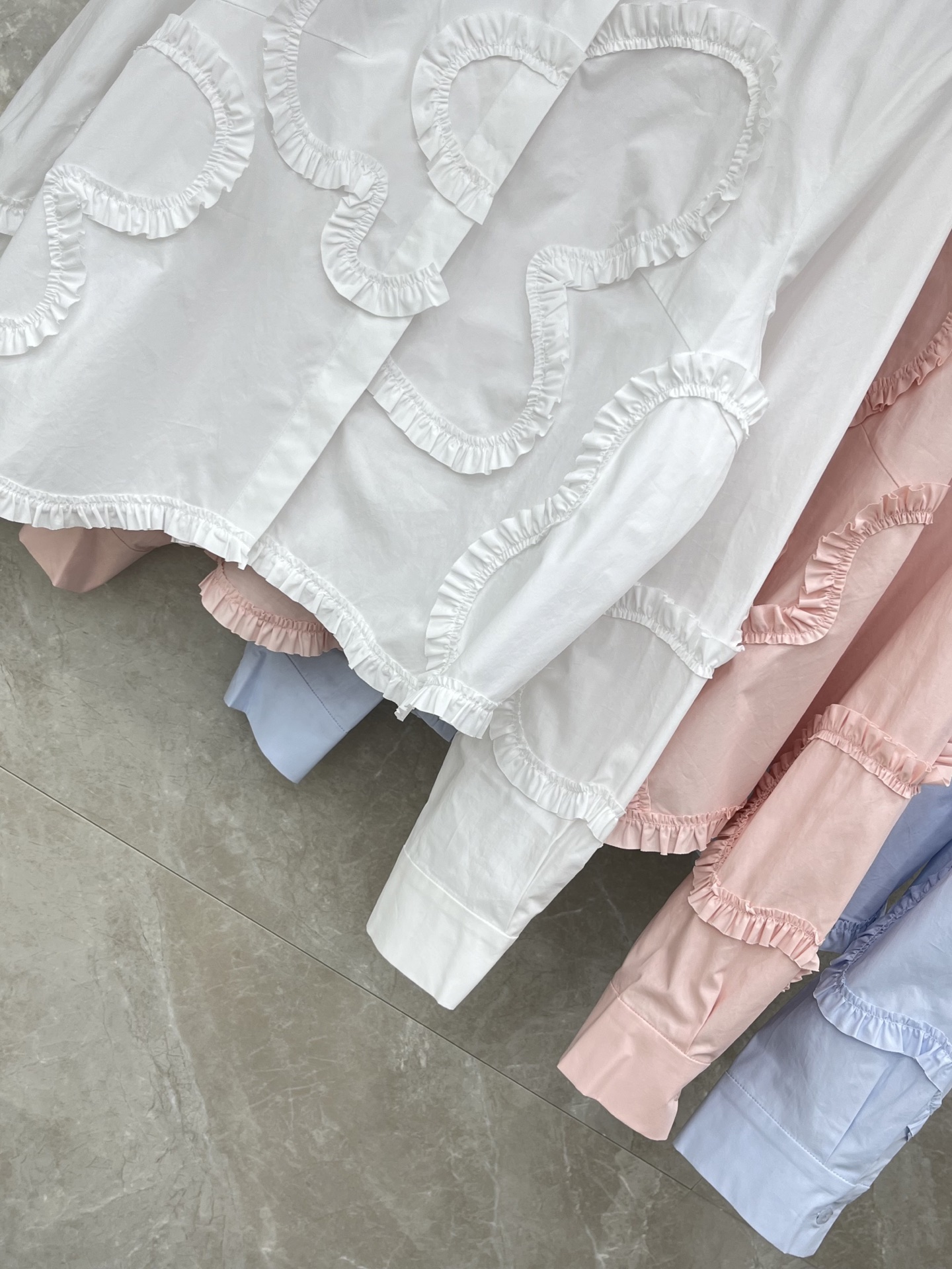 🛒𝐍𝐄𝐖 · 𝟐𝟎𝟐6/爆款现货原单品质 小众*｜2026新品长袖法式盘花衬衫精致甜美风设计 高级肌理细