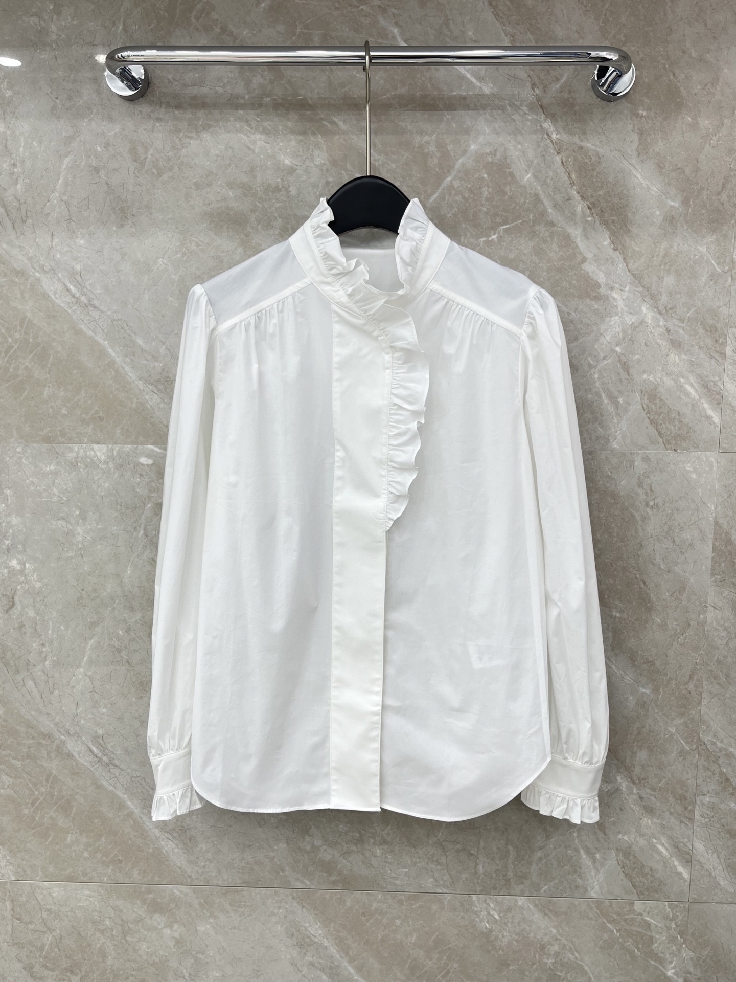 🛒𝐍𝐄𝐖 · 𝟐𝟎𝟐6/爆款现货原单品质 小众*｜2026新品长袖法式花边衬衫精致甜美风设计 高级肌理细