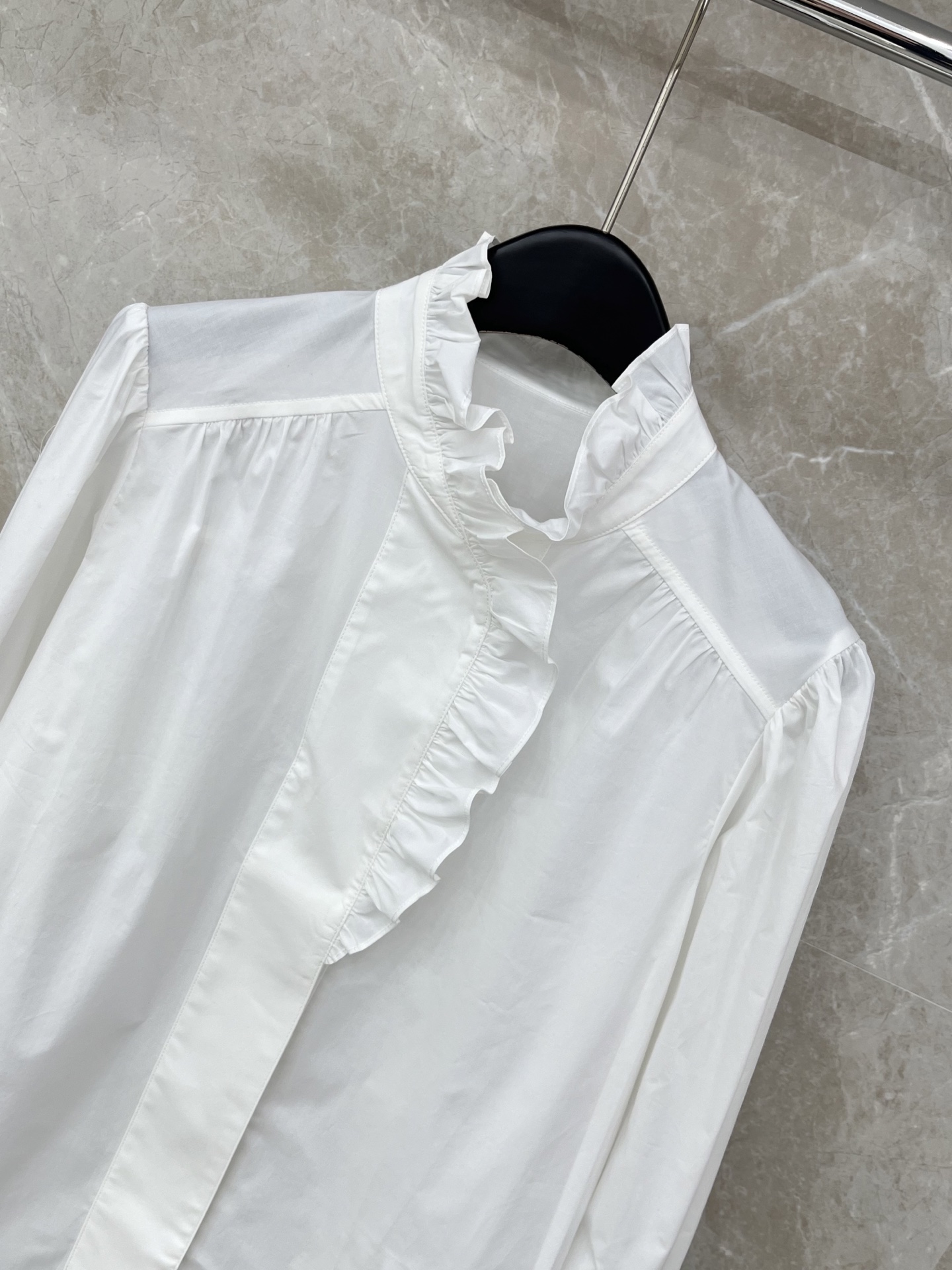 🛒𝐍𝐄𝐖 · 𝟐𝟎𝟐6/爆款现货原单品质 小众*｜2026新品长袖法式花边衬衫精致甜美风设计 高级肌理细