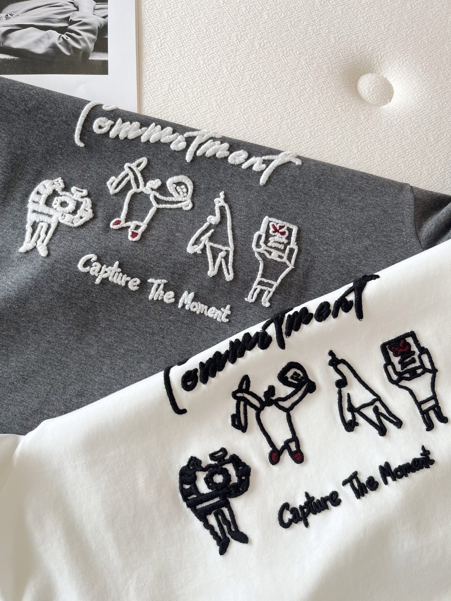 🛒𝐍𝐄𝐖 · 𝟐𝟎𝟐6/爆款现货【春夏上新】 设计师小众｜2026新款立体钩花刺绣工艺款弹力T恤高订面料