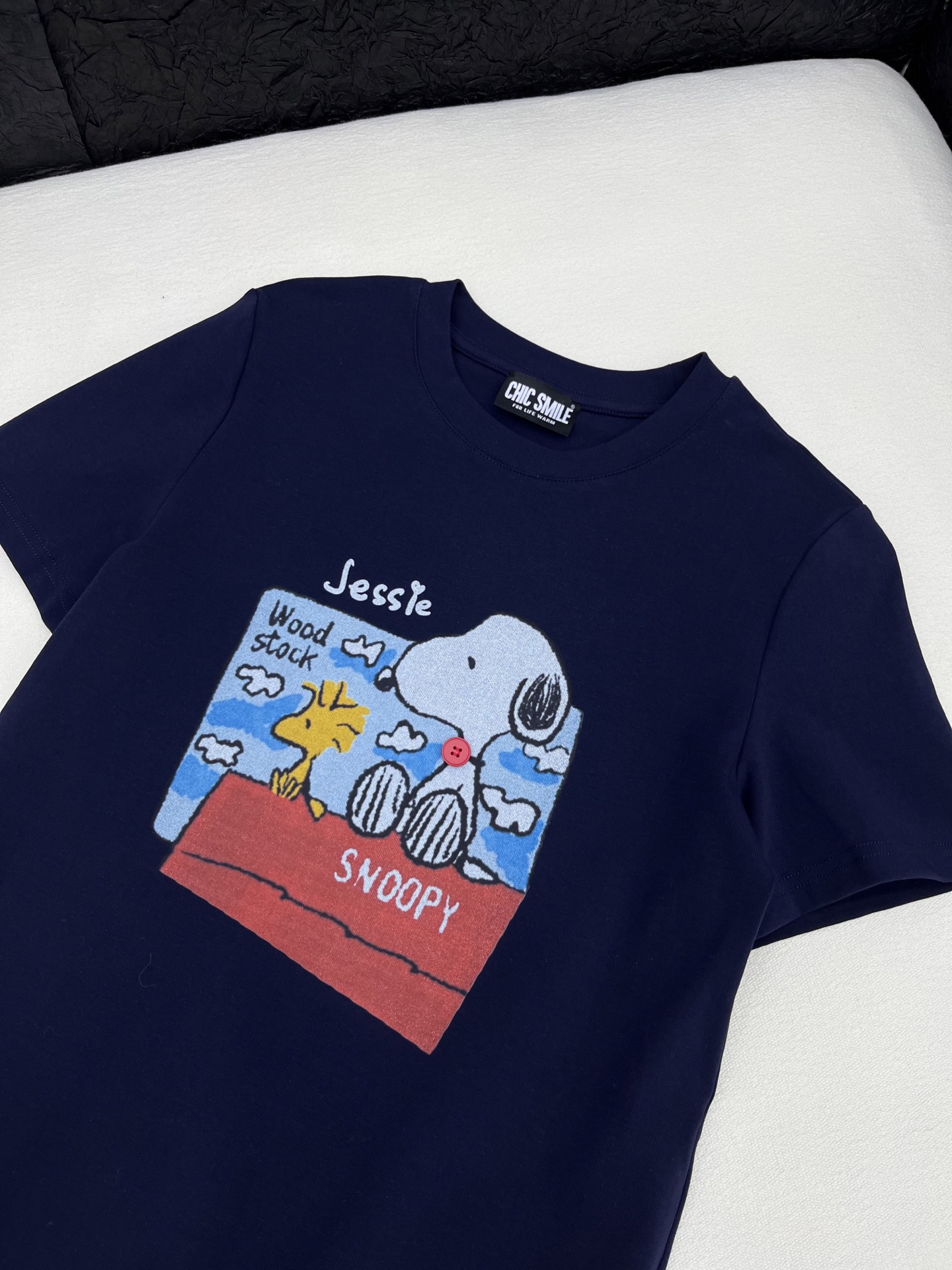 🛒𝐍𝐄𝐖 · 𝟐𝟎𝟐6/爆款现货【春夏上新】 设计师小众｜2026新款史努比卡通印花工艺款T恤 高订面料