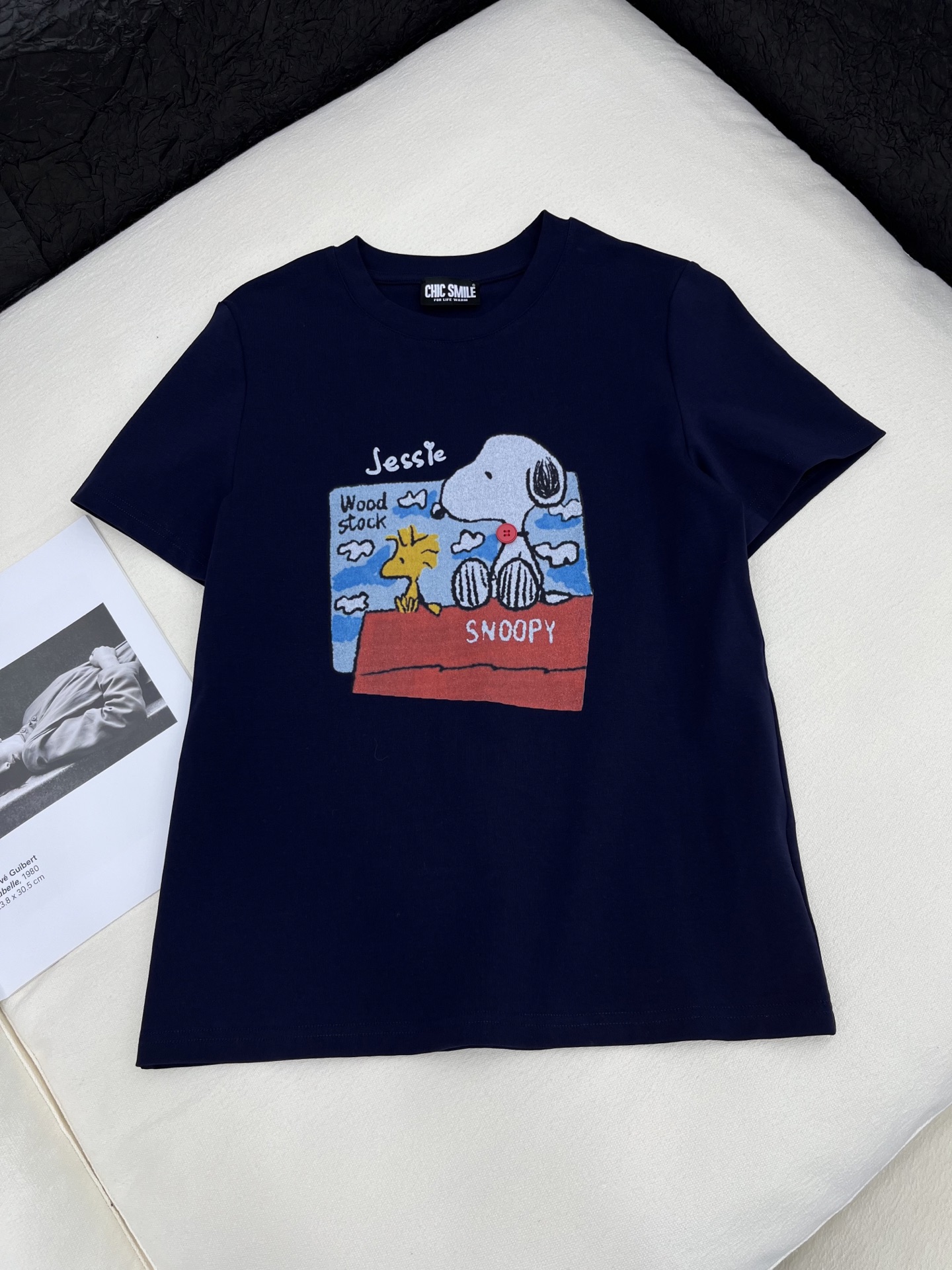 🛒𝐍𝐄𝐖 · 𝟐𝟎𝟐6/爆款现货【春夏上新】 设计师小众｜2026新款史努比卡通印花工艺款T恤 高订面料