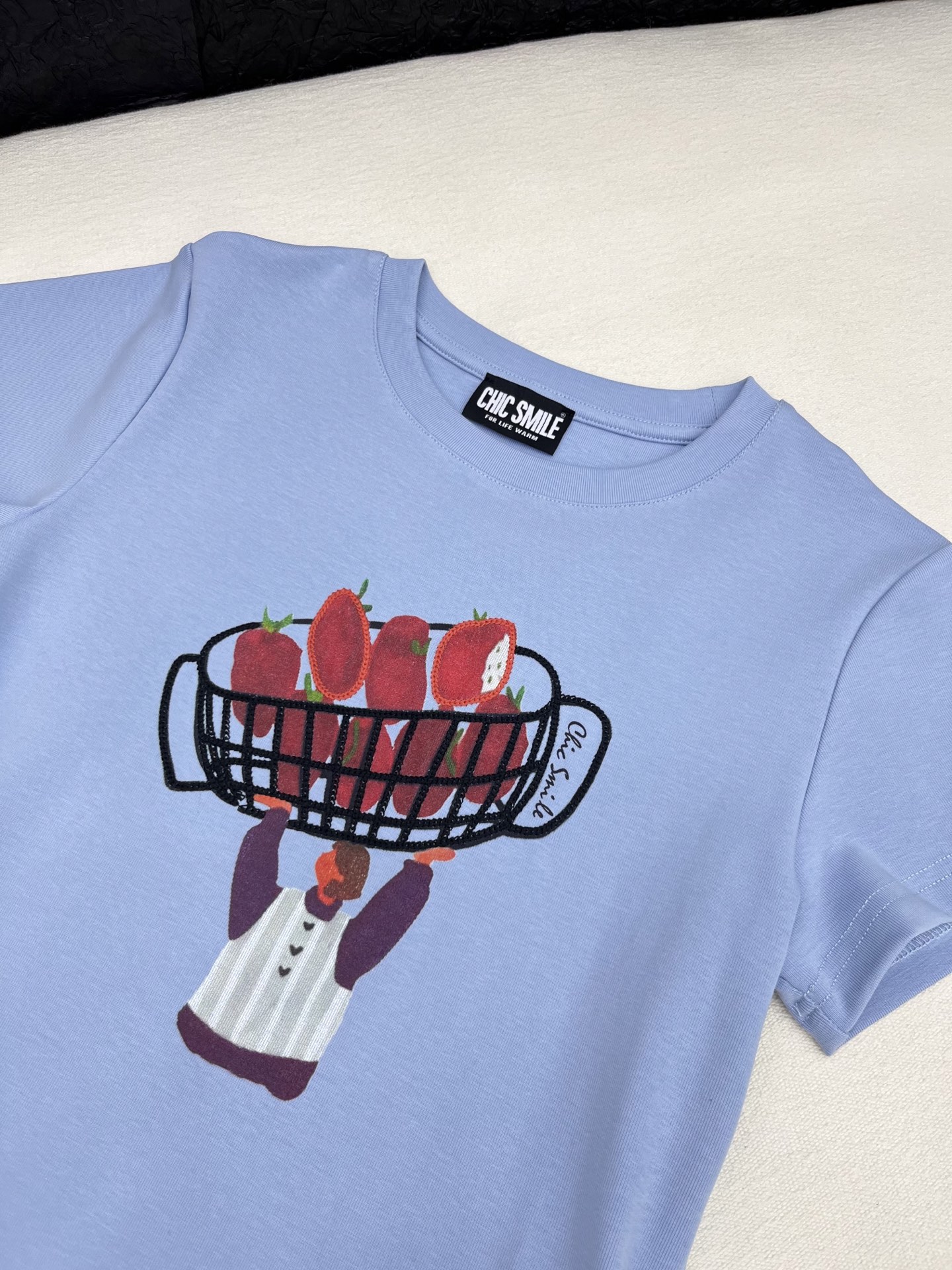 🛒𝐍𝐄𝐖 · 𝟐𝟎𝟐6/爆款现货【春夏上新】 设计师小众｜2026新款卡通印花工艺款T恤 高订面料，百搭