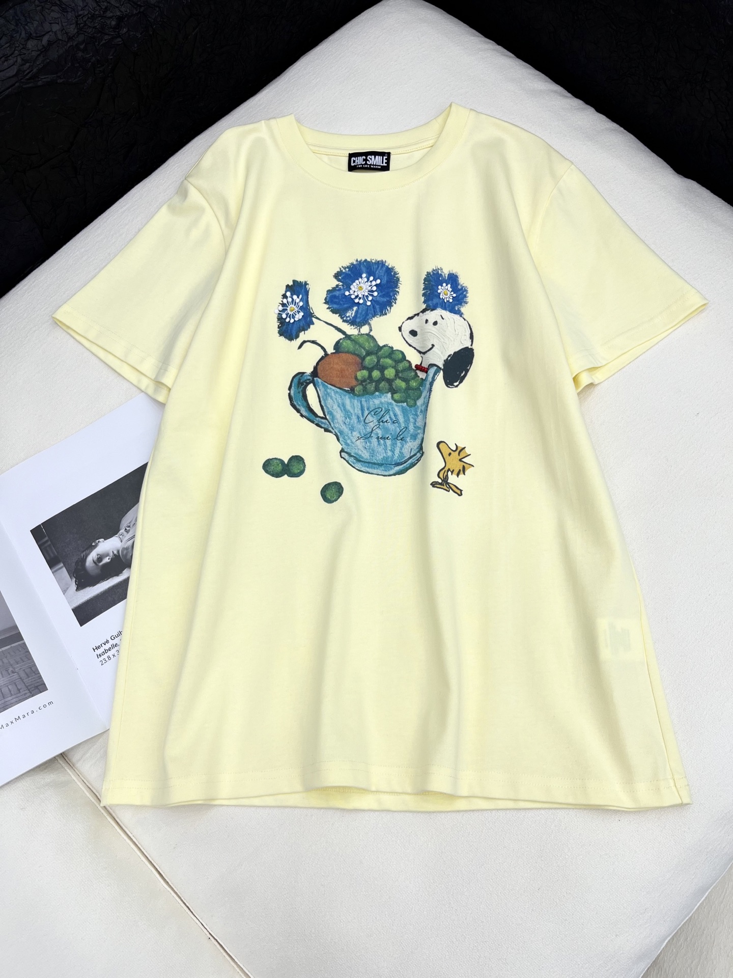 🛒𝐍𝐄𝐖 · 𝟐𝟎𝟐6/爆款现货【春夏上新】 设计师小众｜2026新款立体手工花朵工艺款T恤 高订面料，