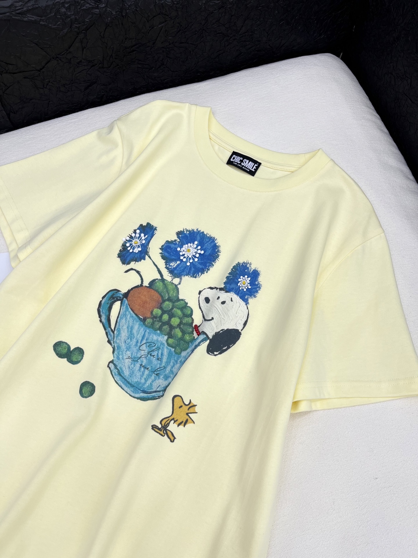 🛒𝐍𝐄𝐖 · 𝟐𝟎𝟐6/爆款现货【春夏上新】 设计师小众｜2026新款立体手工花朵工艺款T恤 高订面料，