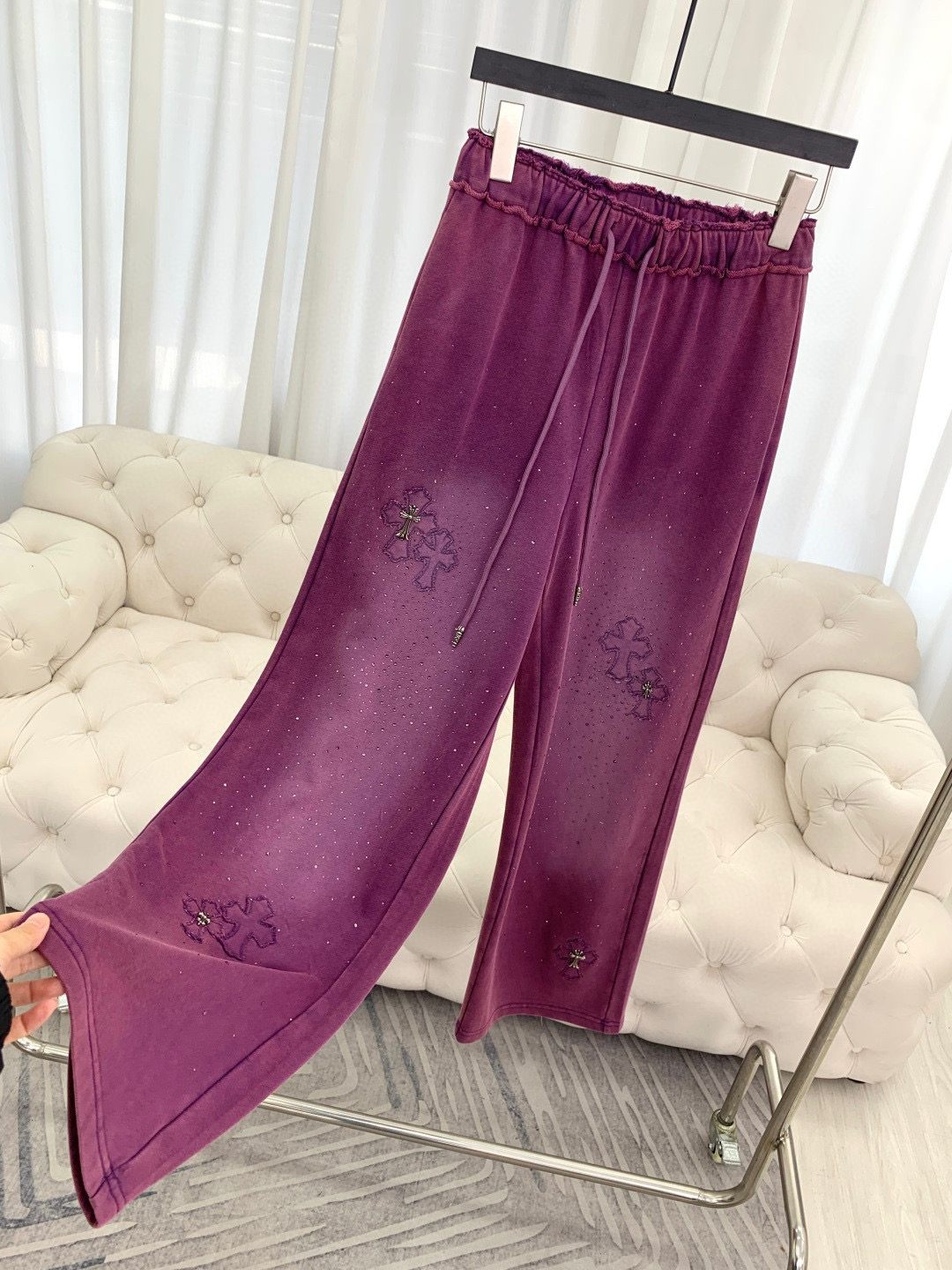 🛒𝐍𝐄𝐖 · 𝟐𝟎𝟐6/爆款现货原单品质 设计师｜26新款抽绳洗水休闲裤阔腿版型 包容性极好 渐变色视觉