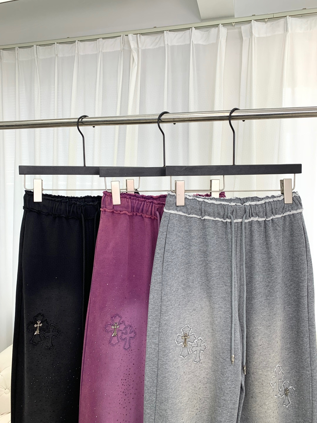 🛒𝐍𝐄𝐖 · 𝟐𝟎𝟐6/爆款现货原单品质 设计师｜26新款抽绳洗水休闲裤阔腿版型 包容性极好 渐变色视觉