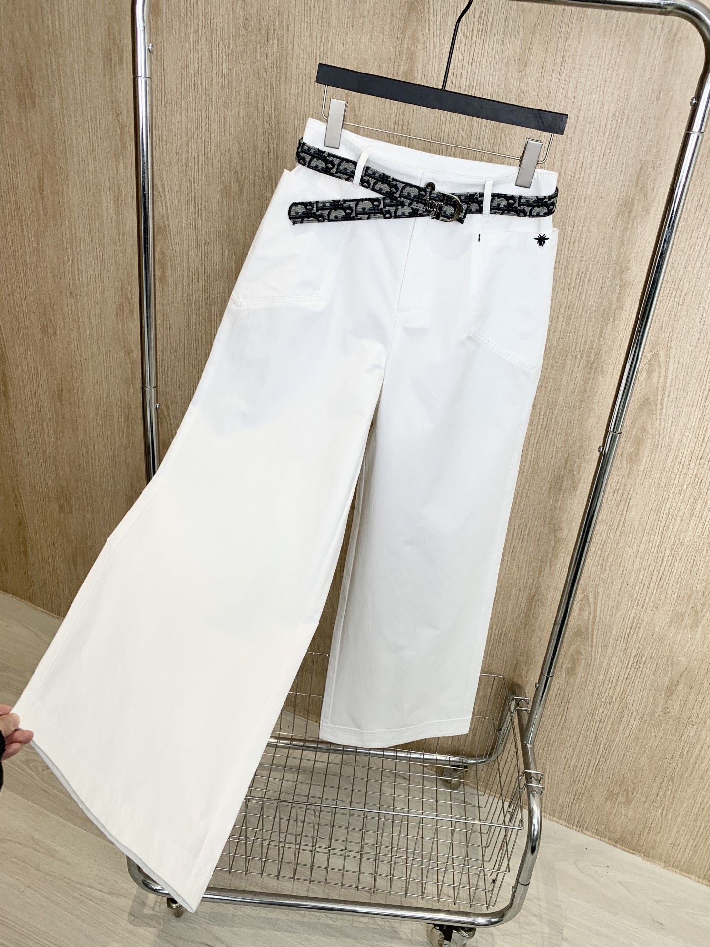 🛒𝐍𝐄𝐖 · 𝟐𝟎𝟐6/爆款现货【春夏上新】设计师原创｜老花腰带刺绣工装式休闲裤颜色百搭高级 定制腰带尽