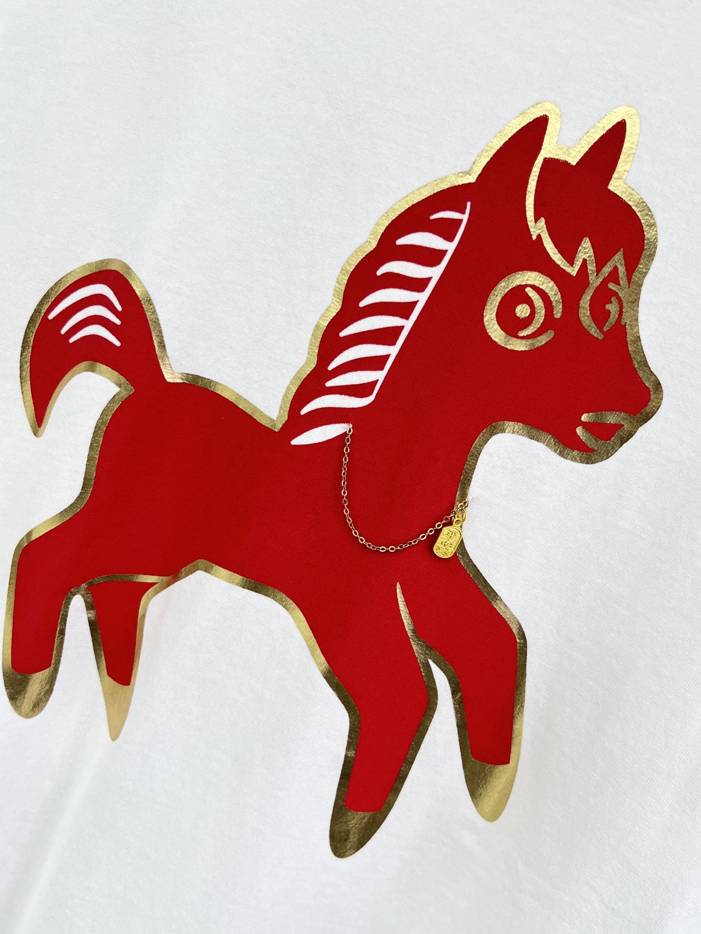 🛒𝐍𝐄𝐖 · 𝟐𝟎𝟐6/爆款现货原单品质 小众｜2026新品圆链条⛓️小马印花𝑇𝑒𝑒定制YB材质 透气舒