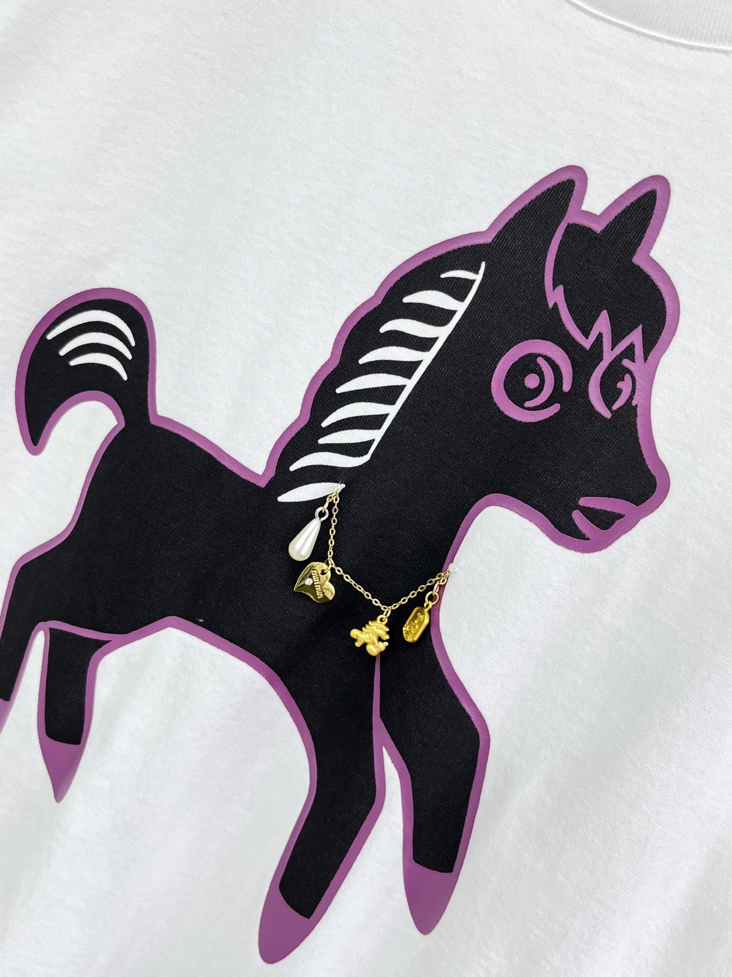 🛒𝐍𝐄𝐖 · 𝟐𝟎𝟐6/爆款现货原单品质 小众｜2026新品圆链条⛓️小马印花𝑇𝑒𝑒定制YB材质 透气舒