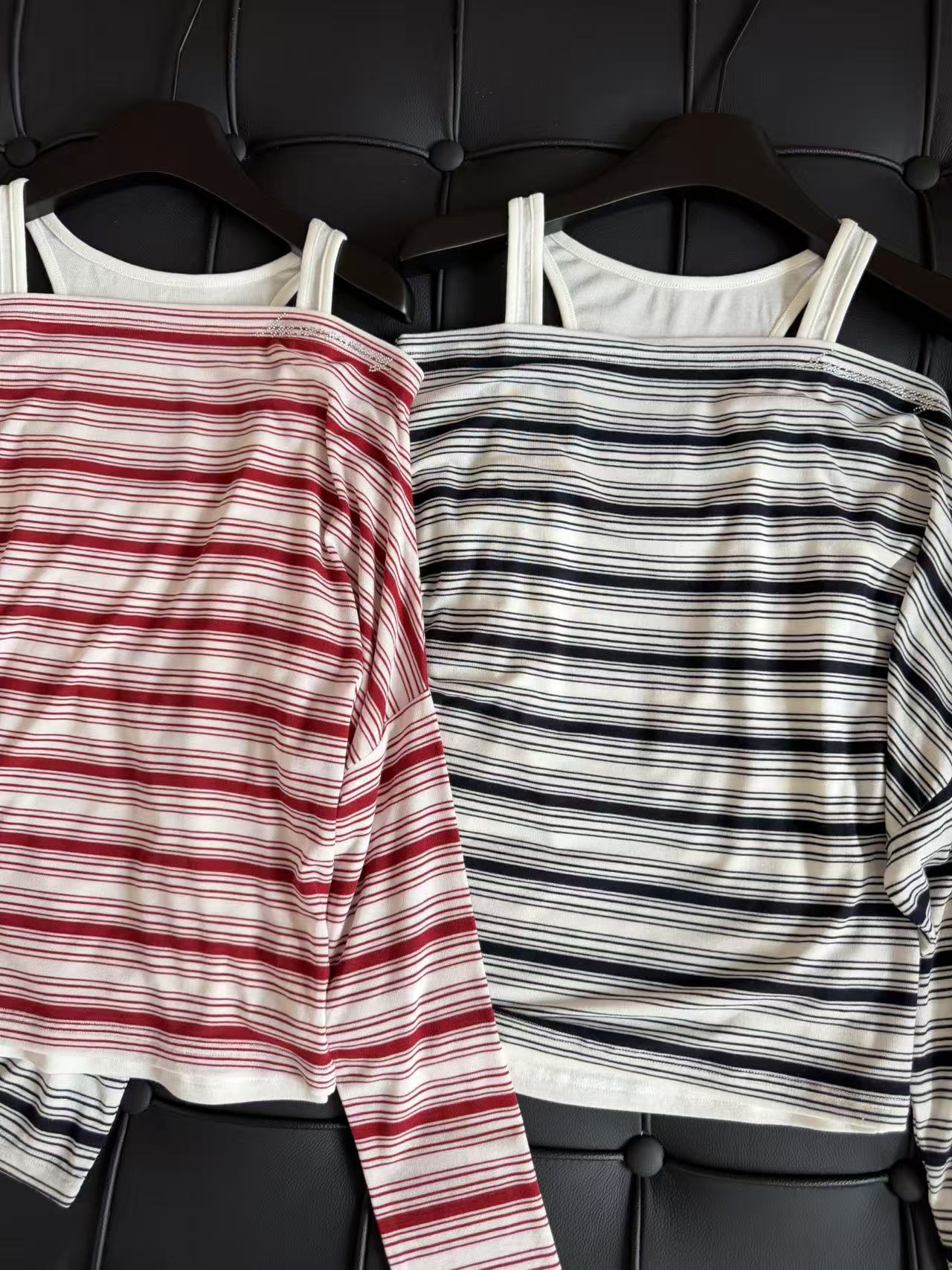 🛒𝐍𝐄𝐖 · 𝟐𝟎𝟐6/爆款现货设计师 原创｜2026新款圆领天丝羊毛假两件打底衫云感舒适的系列！上身的