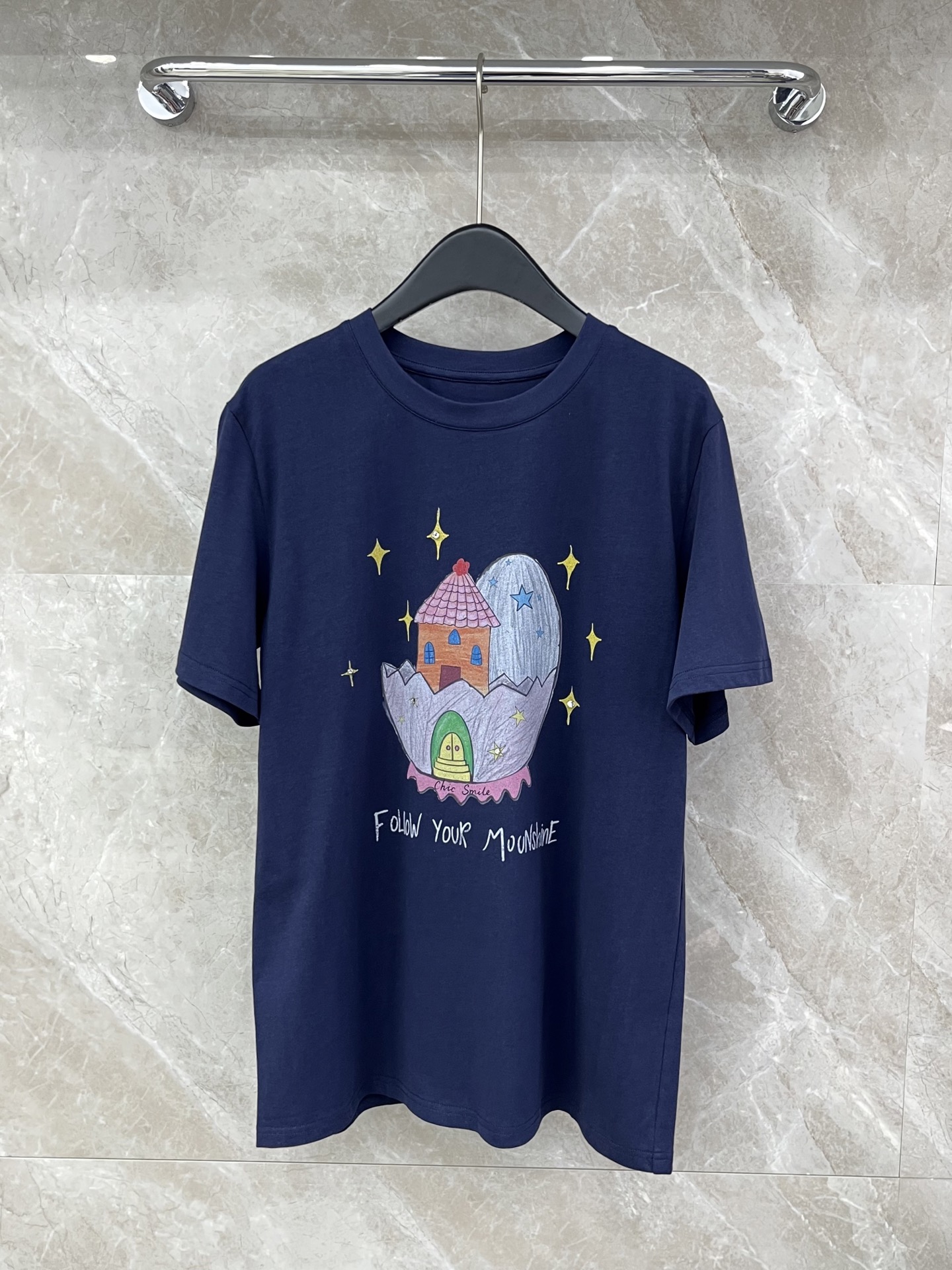 🛒𝐍𝐄𝐖 · 𝟐𝟎𝟐6/爆款现货原单品质 小众｜2026新品圆领卡通印花字母𝑇𝑒𝑒定制YB材质 透气舒适