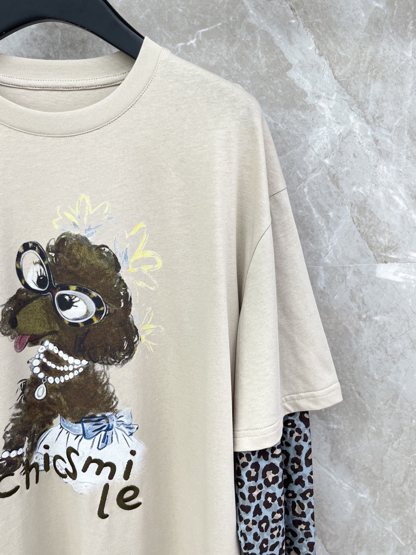 🛒𝐍𝐄𝐖 · 𝟐𝟎𝟐6/爆款现货原单品质 小众｜2026新品假两件圆领卡通印花刺绣字母𝑇𝑒𝑒定制YB材质