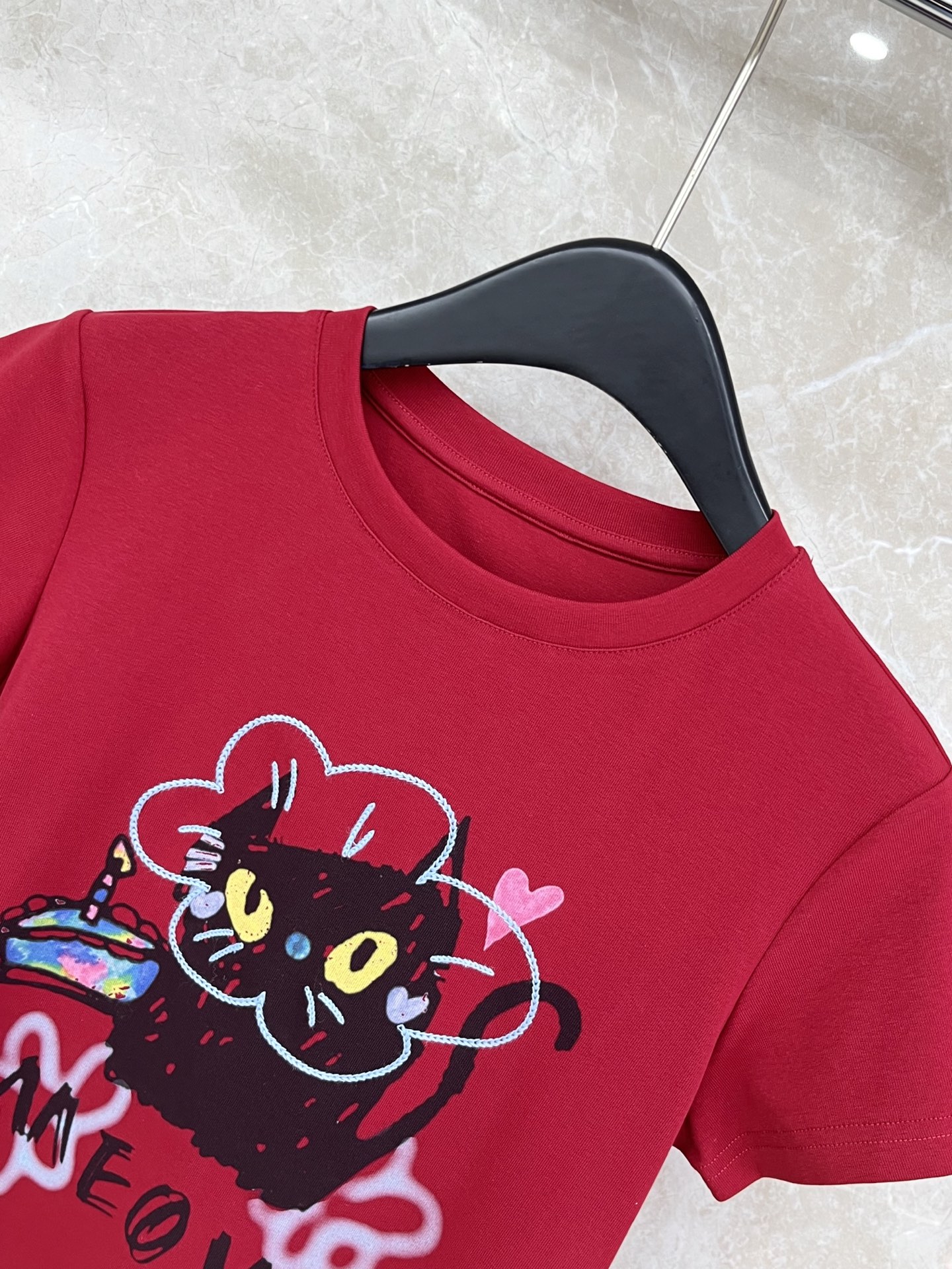 🛒𝐍𝐄𝐖 · 𝟐𝟎𝟐6/爆款现货原单品质 小众｜2026新品圆领卡通印花刺绣字母𝑇𝑒𝑒定制YB材质 透气