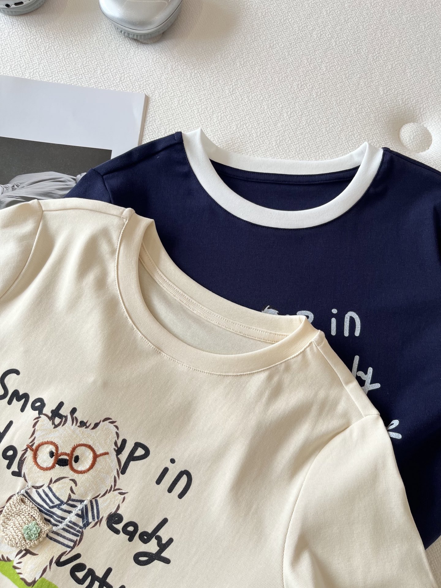 🛒𝐍𝐄𝐖 · 𝟐𝟎𝟐6/爆款现货【春夏上新】 设计师小众｜2026新款钩花手工工艺款弹力T恤高订面料，百