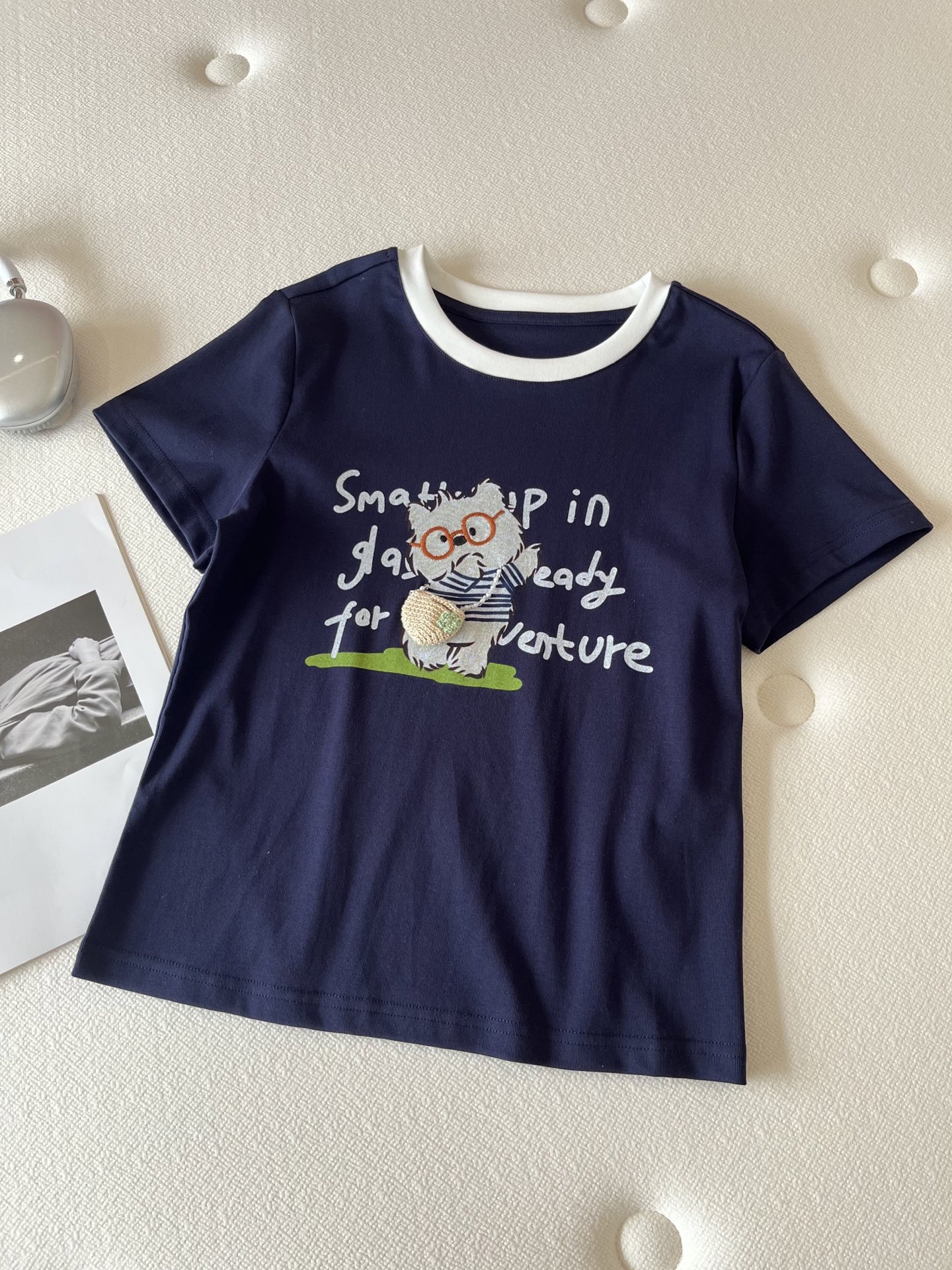 🛒𝐍𝐄𝐖 · 𝟐𝟎𝟐6/爆款现货【春夏上新】 设计师小众｜2026新款钩花手工工艺款弹力T恤高订面料，百