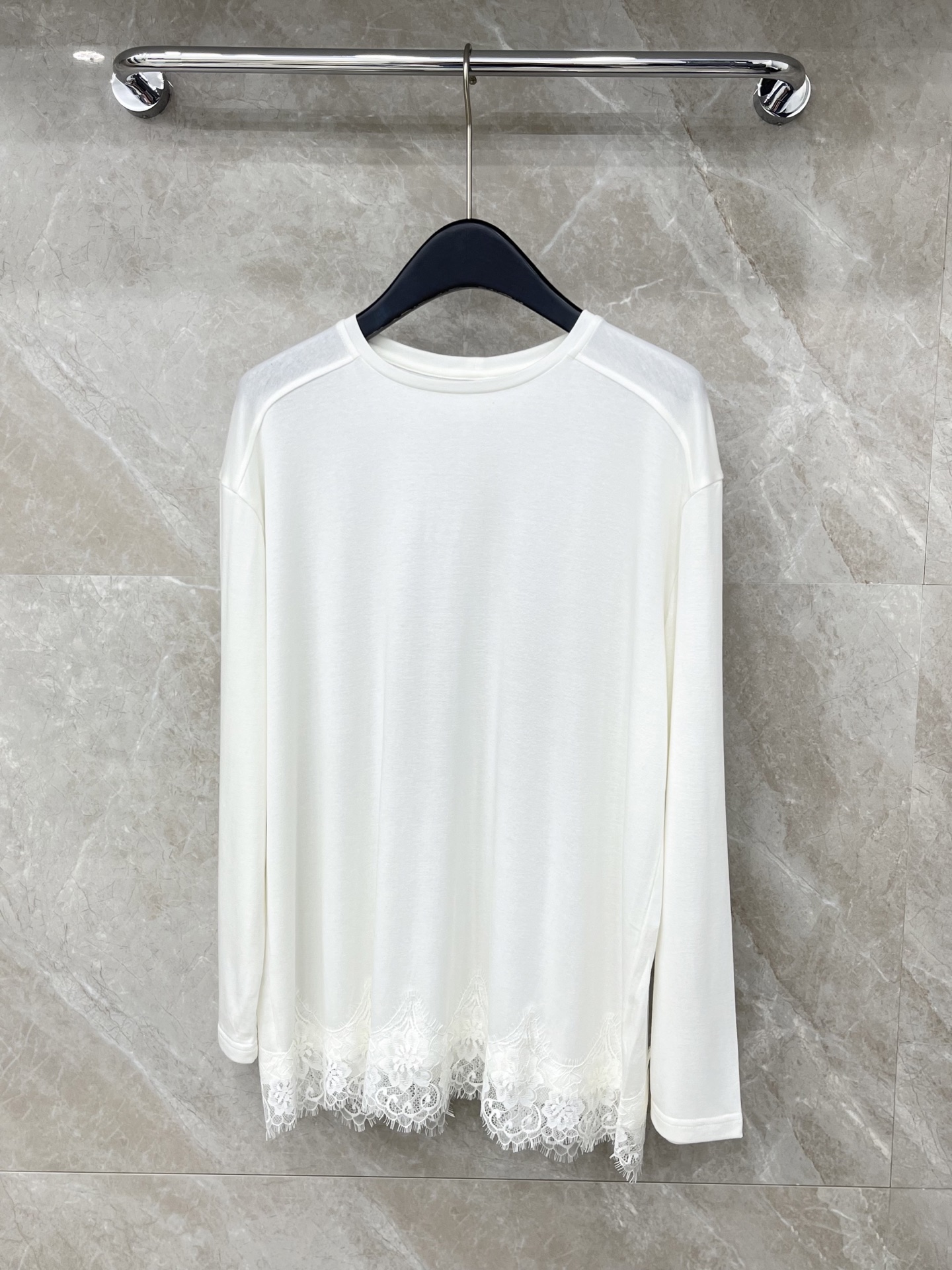 🛒𝐍𝐄𝐖 · 𝟐𝟎𝟐6/爆款现货原单品质 小众*｜2026新品长袖法式蕾丝拼接长袖T恤精致甜美风设计 高