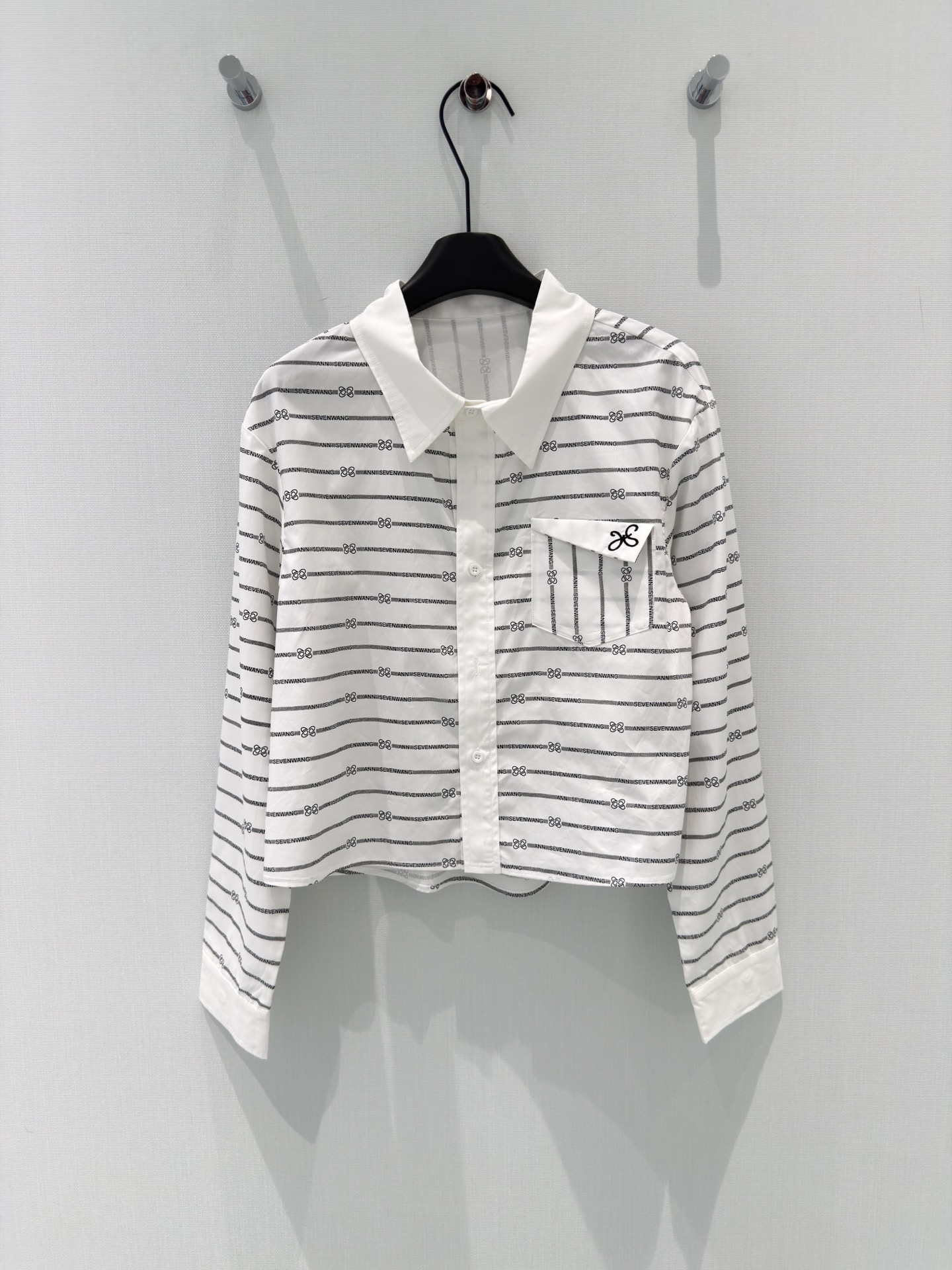 🛒𝐍𝐄𝐖 · 𝟐𝟎𝟐6/爆款现货【早春新款】小众｜2026条纹印花衬衫定制YB材质 舒适好穿 挺括有型 