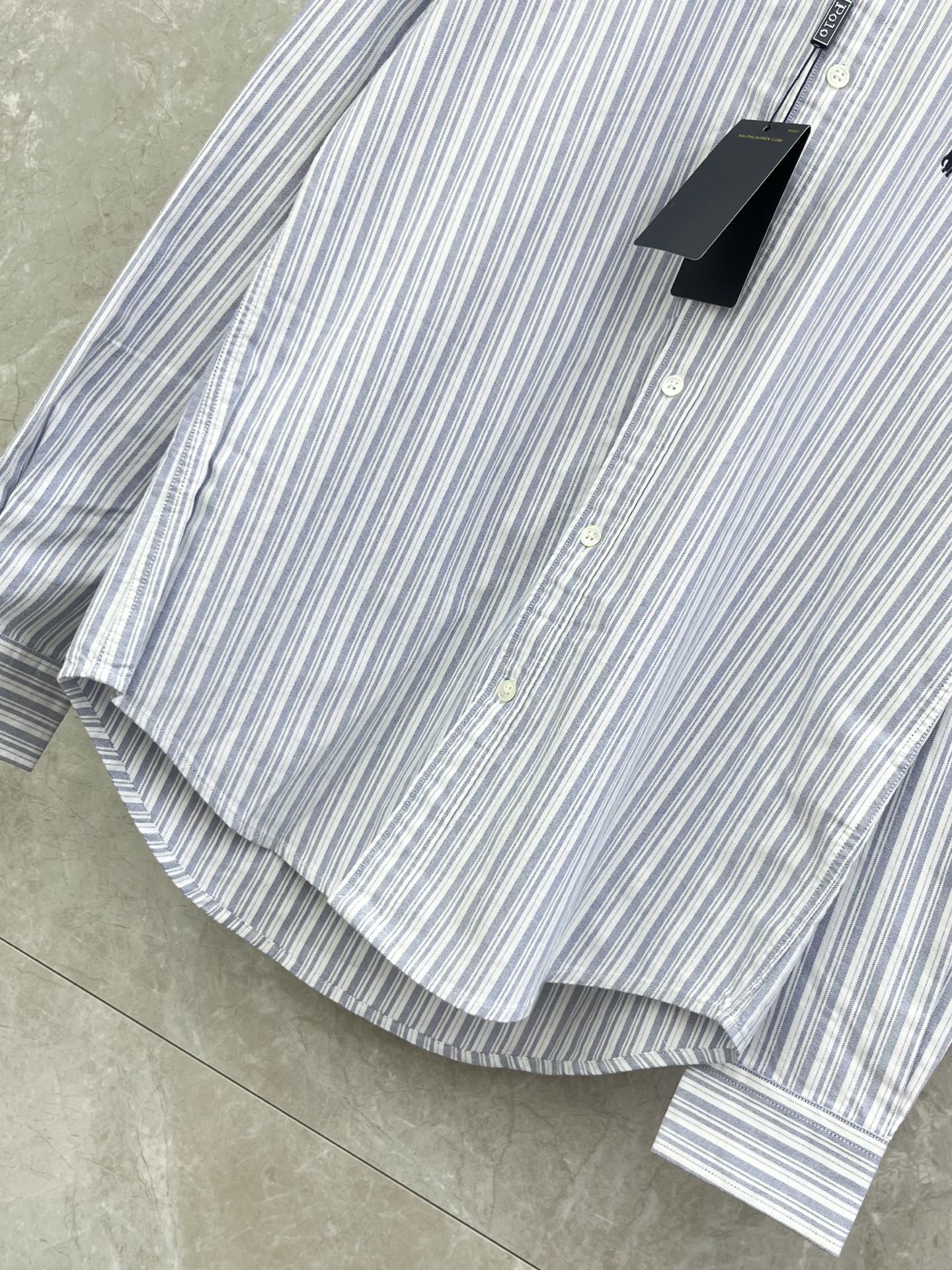 🛒𝐍𝐄𝐖 · 𝟐𝟎𝟐6/爆款现货原单品质   RL｜26新款色织衬衫 系列款颜色百搭高级 定制版型包容性