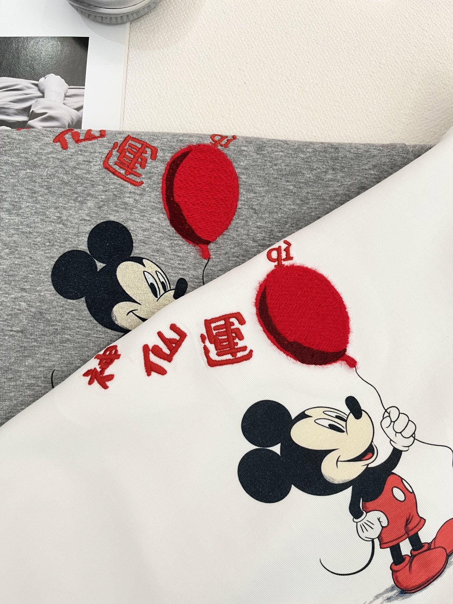 🛒𝐍𝐄𝐖 · 𝟐𝟎𝟐6/爆款现货【春夏上新】 设计师小众｜2026新款米奇限定刺绣工艺款弹力T恤高订面料