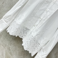 🛒𝐍𝐄𝐖 · 𝟐𝟎𝟐6/爆款现货原单品质 ES*|水溶蕾丝绣花拼接衬衫闭眼入的单品 随便一搭都气质感爆 🛒𝐍𝐄𝐖 · 𝟐𝟎𝟐6/爆款现货原单品质 ES*|水溶蕾丝绣花拼接衬衫闭眼入的单品 随便一搭都气质感爆