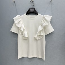 🛒𝐍𝐄𝐖 · 𝟐𝟎𝟐6/爆款现货【春夏上新】 Lv*|2026新款荷叶边拼接工艺款T恤高订面料,百搭版型 🛒𝐍𝐄𝐖 · 𝟐𝟎𝟐6/爆款现货【春夏上新】 Lv*|2026新款荷叶边拼接工艺款T恤高订面料,百搭版型