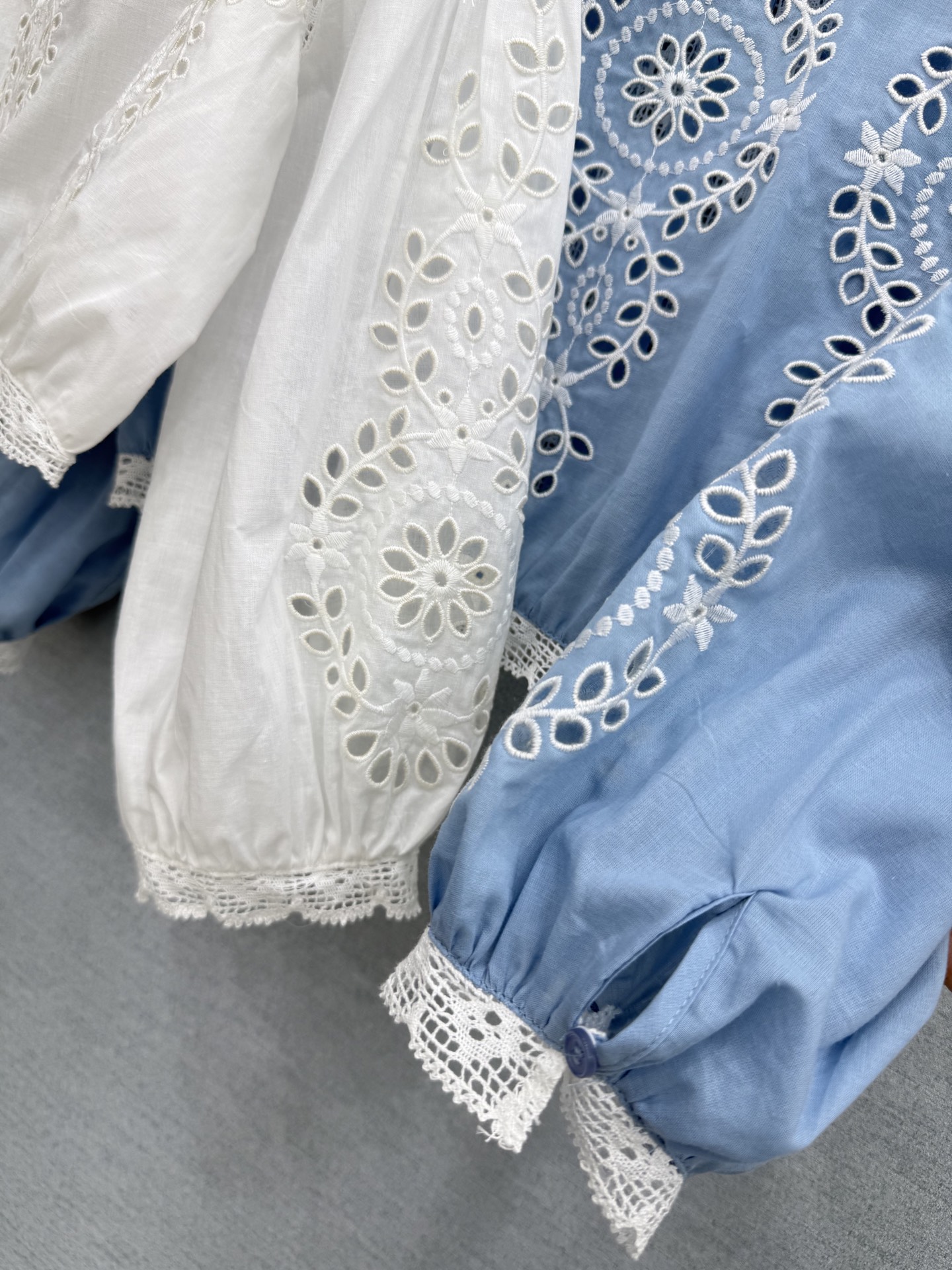🛒𝐍𝐄𝐖 · 𝟐𝟎𝟐6/爆款现货原单品质 小众*｜2026新品水溶蕾丝衬衫精致版型，灯笼袖设计，高级肌理