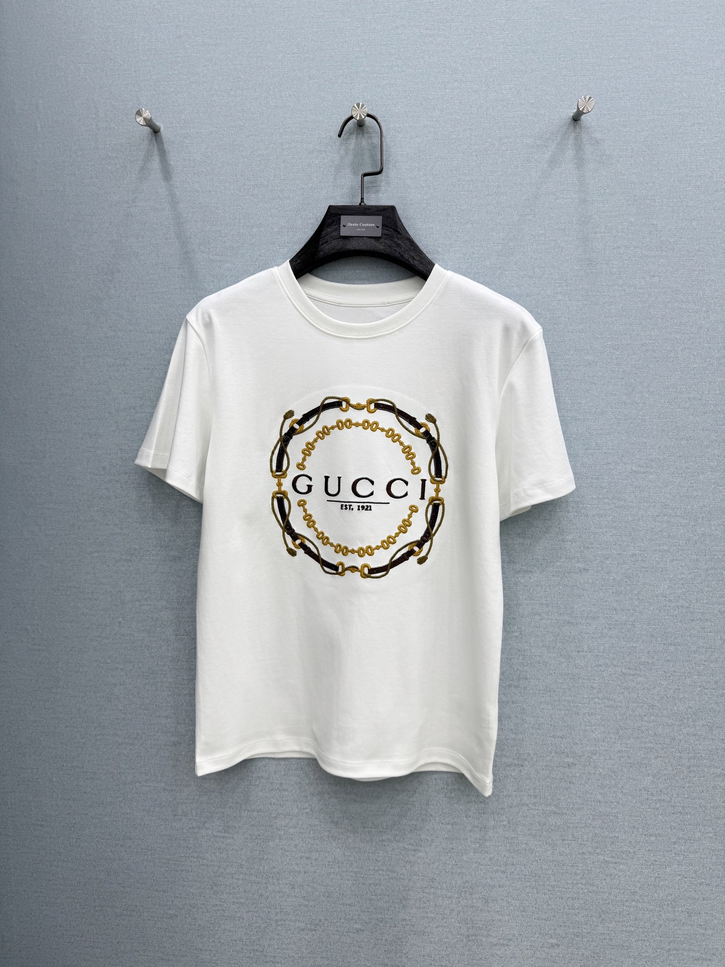 🛒𝐍𝐄𝐖 · 𝟐𝟎𝟐6/爆款现货原单品质  Gu*｜精致刺绣短袖T恤高订面料 亲肤透气舒适标志性字母图案