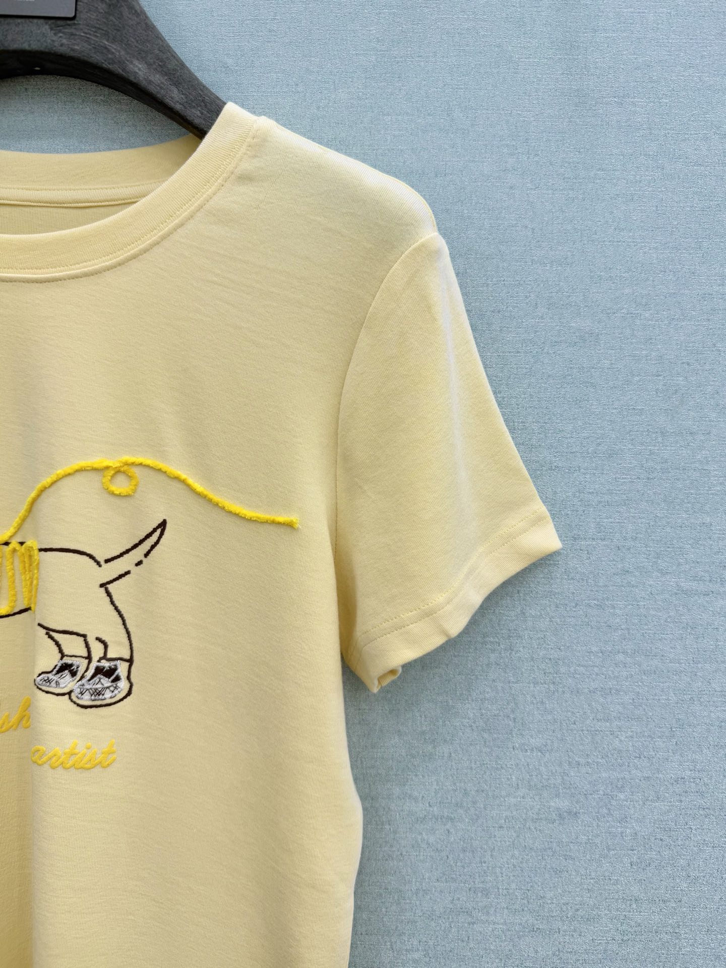 🛒𝐍𝐄𝐖 · 𝟐𝟎𝟐6/爆款现货【春夏上新】 设计师小众｜2026新款立体刺绣T恤高订面料，百搭版型 ，