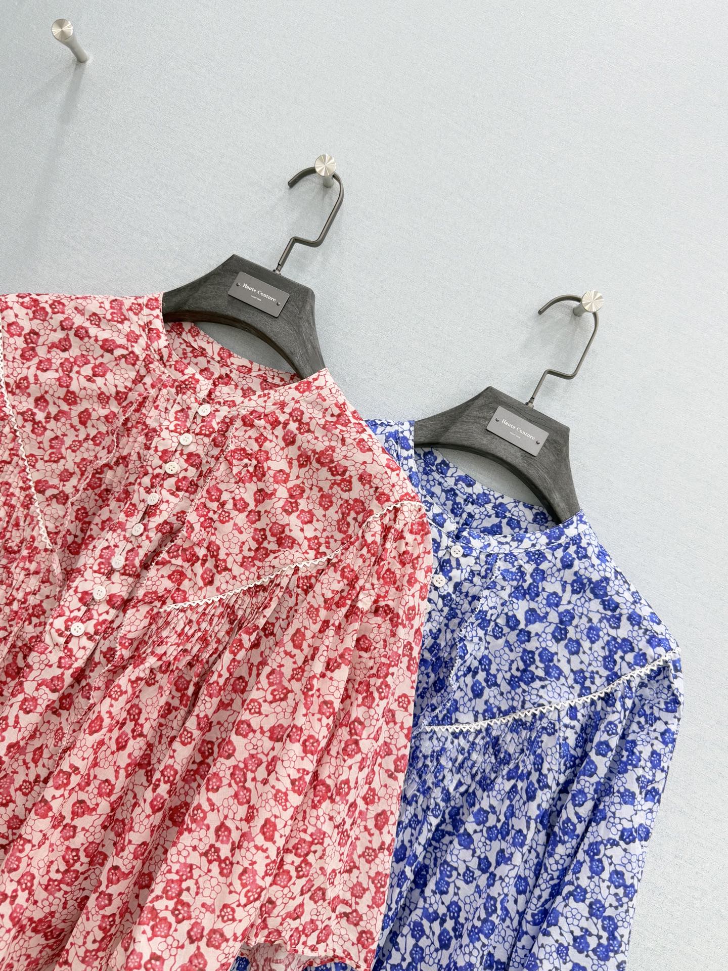 🛒𝐍𝐄𝐖 · 𝟐𝟎𝟐6/爆款现货原单品质 小众*｜2026新品珊瑚绣印花衬衫 系列款精致版型，高级肌理细