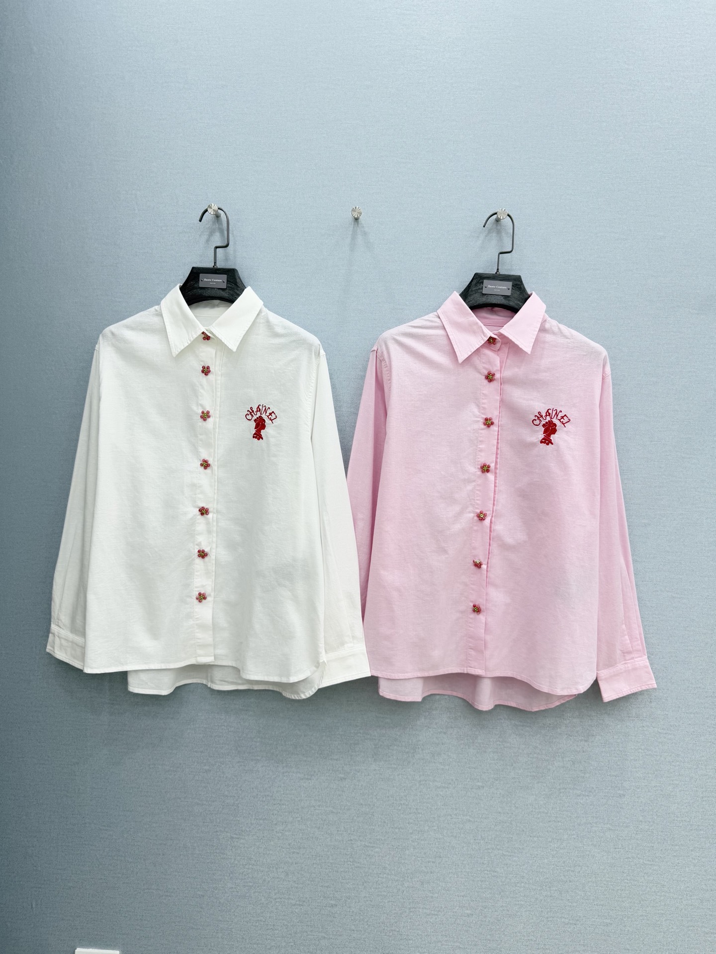 🛒𝐍𝐄𝐖 · 𝟐𝟎𝟐6/爆款现货【早春新款】设计师｜2026重工刺绣棉麻衬衫定制YB材质 舒适好穿 清新